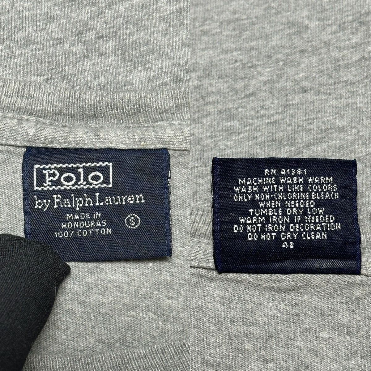 Polo Ralph Lauren Vintage Polo Ralph Lauren Big Logo T-Shirt Size US S / EU 44-46 / 1 - 8 Thumbnail
