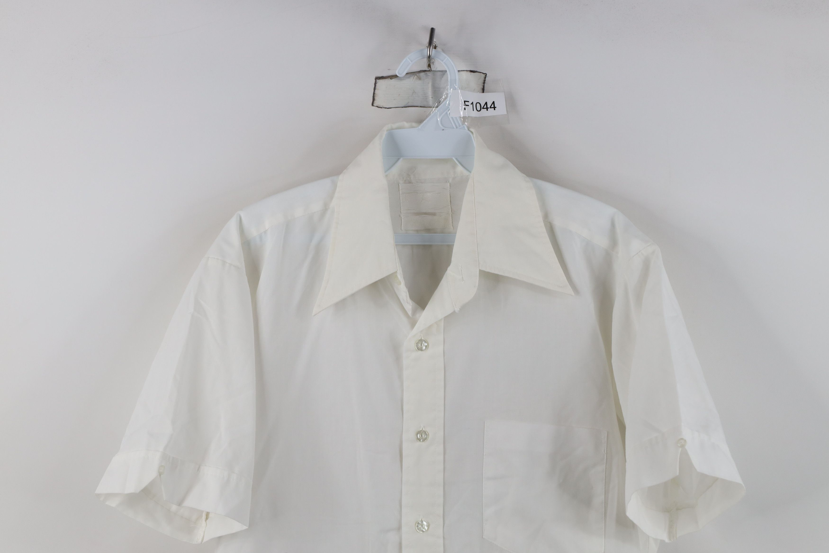 Vintage Vintage 50s 60s Streetwear Short Sleeve Collared Shirt Size US M / EU 48-50 / 2 - 2 Thumbnail