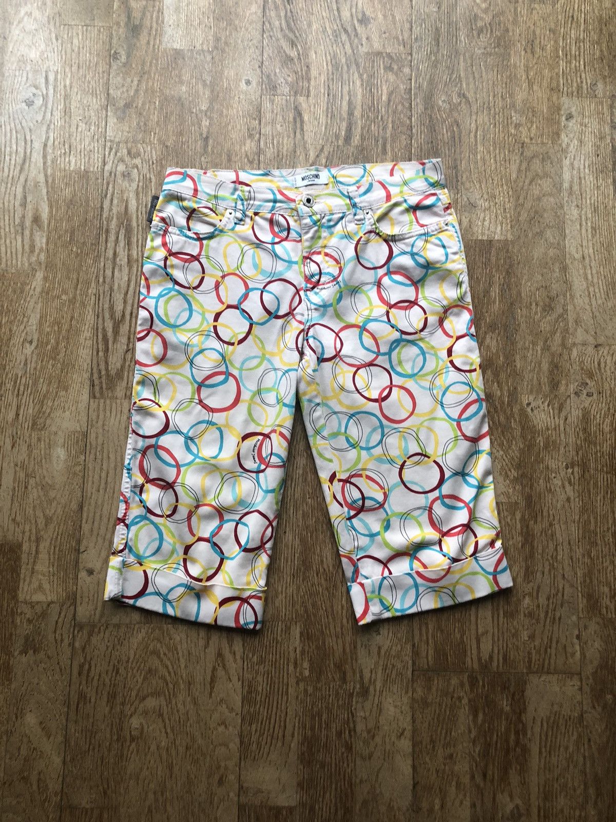 Moschino × Vintage RARE MOSCHINO JEANS VINTAGE DESIGNER SHORTS Size 27" / US 4 / IT 40 - 1 Thumbnail