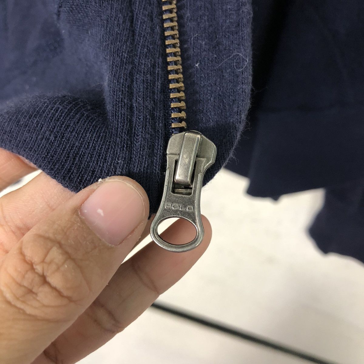 Polo Ralph Lauren 📌Vintage Cropped Zipper Jacket Polo Ralph Lauren Size US M / EU 48-50 / 2 - 18 Thumbnail