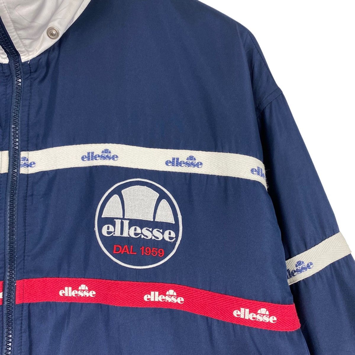 Ellesse Vintage Ellesse Small Logo Zipper Light Jacket Size US L / EU 52-54 / 3 - 5 Thumbnail