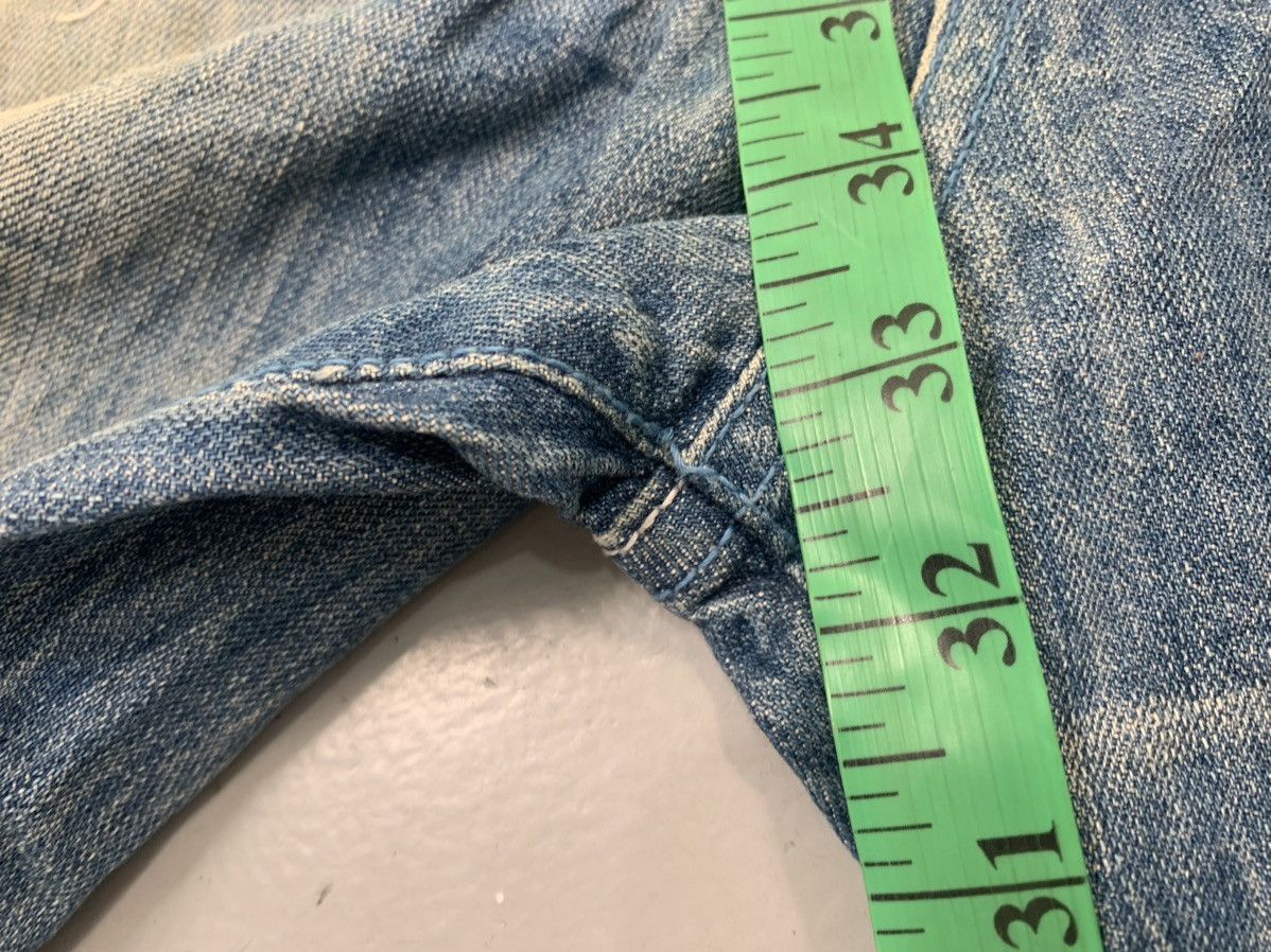 Japanese Brand Vintage Evisu inspired denim Size US 32 / EU 48 - 17 Thumbnail