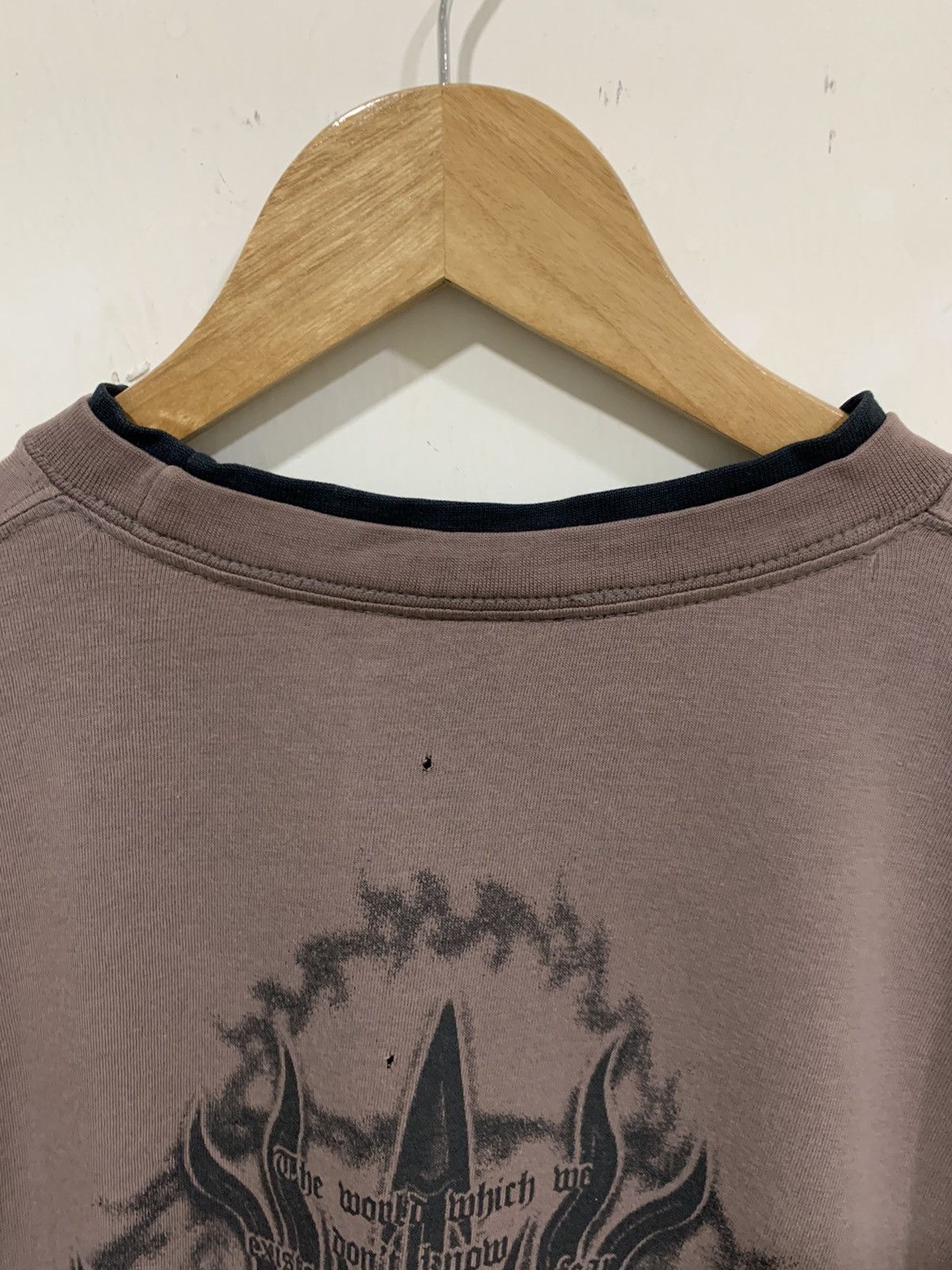 Japanese Brand Crazy Vintage Y2K Cyber Gothic Affliction Style Nature Tee Size US L / EU 52-54 / 3 - 9 Thumbnail