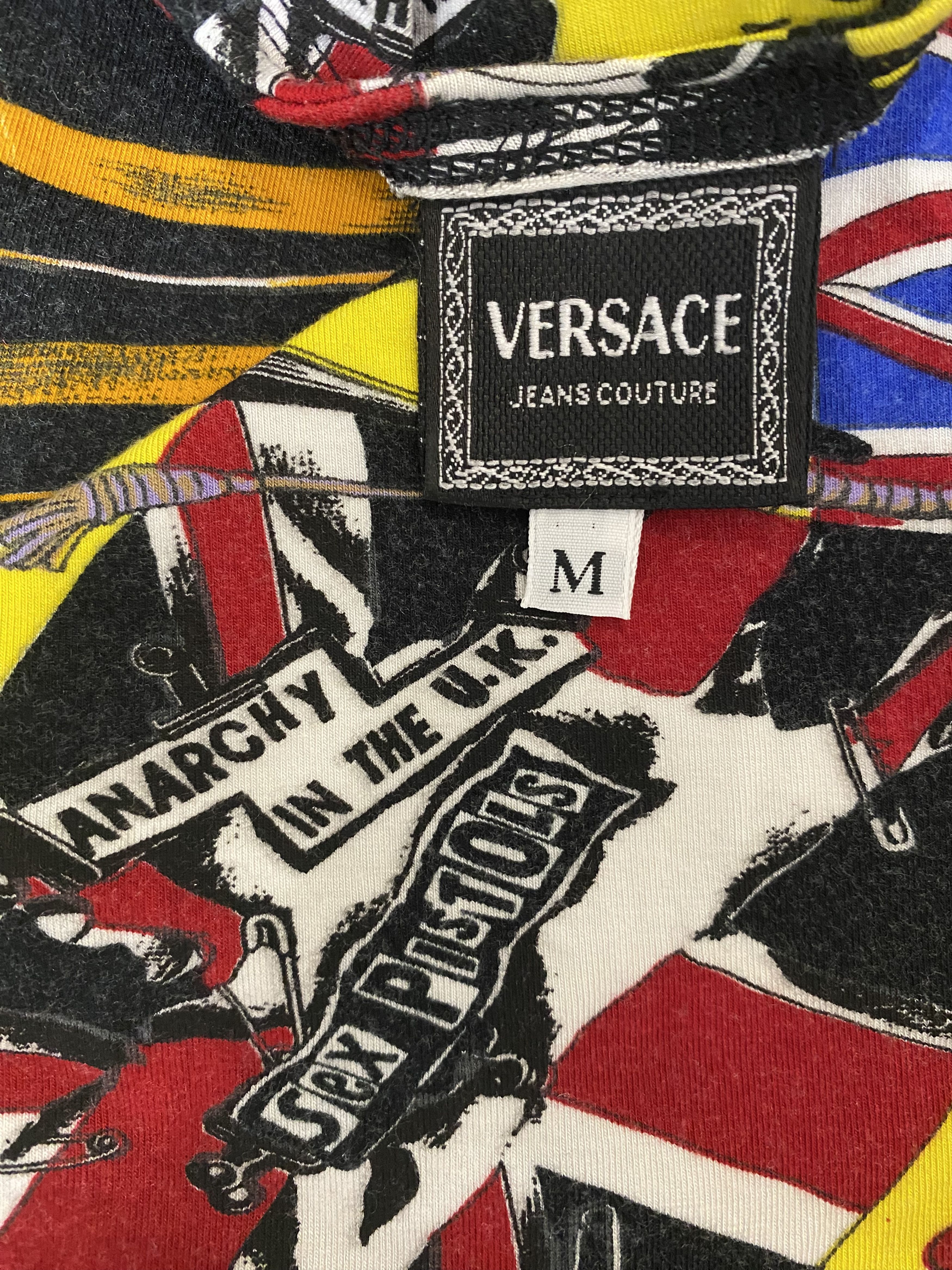 Versace Jeans Couture Gianni Versace Couture Bodysuit Body London Sex Pistols Top Size M / US 6-8 / IT 42-44 - 11 Thumbnail