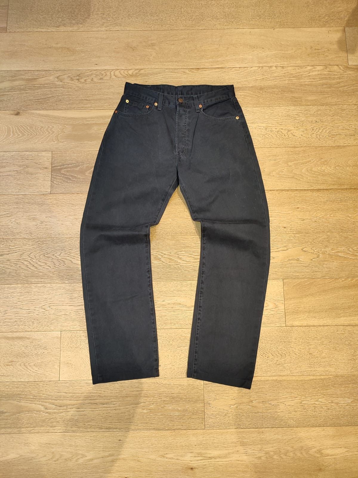 Levi's 👖 LEVI'S 551 White Tab – Made In Italy –1997 (W32 L34) Size US 32 / EU 48 - 2 Thumbnail