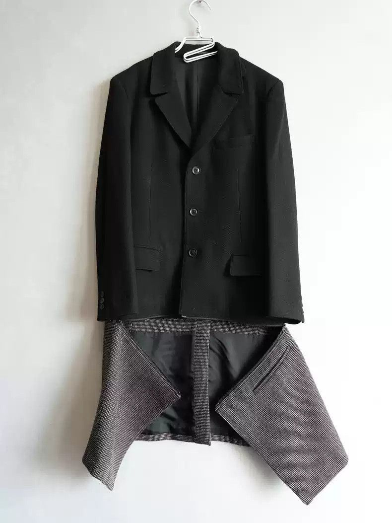 Yohji Yamamoto Yohji Yamamoto 14AW Removable Dr. jkt Coat | Grailed