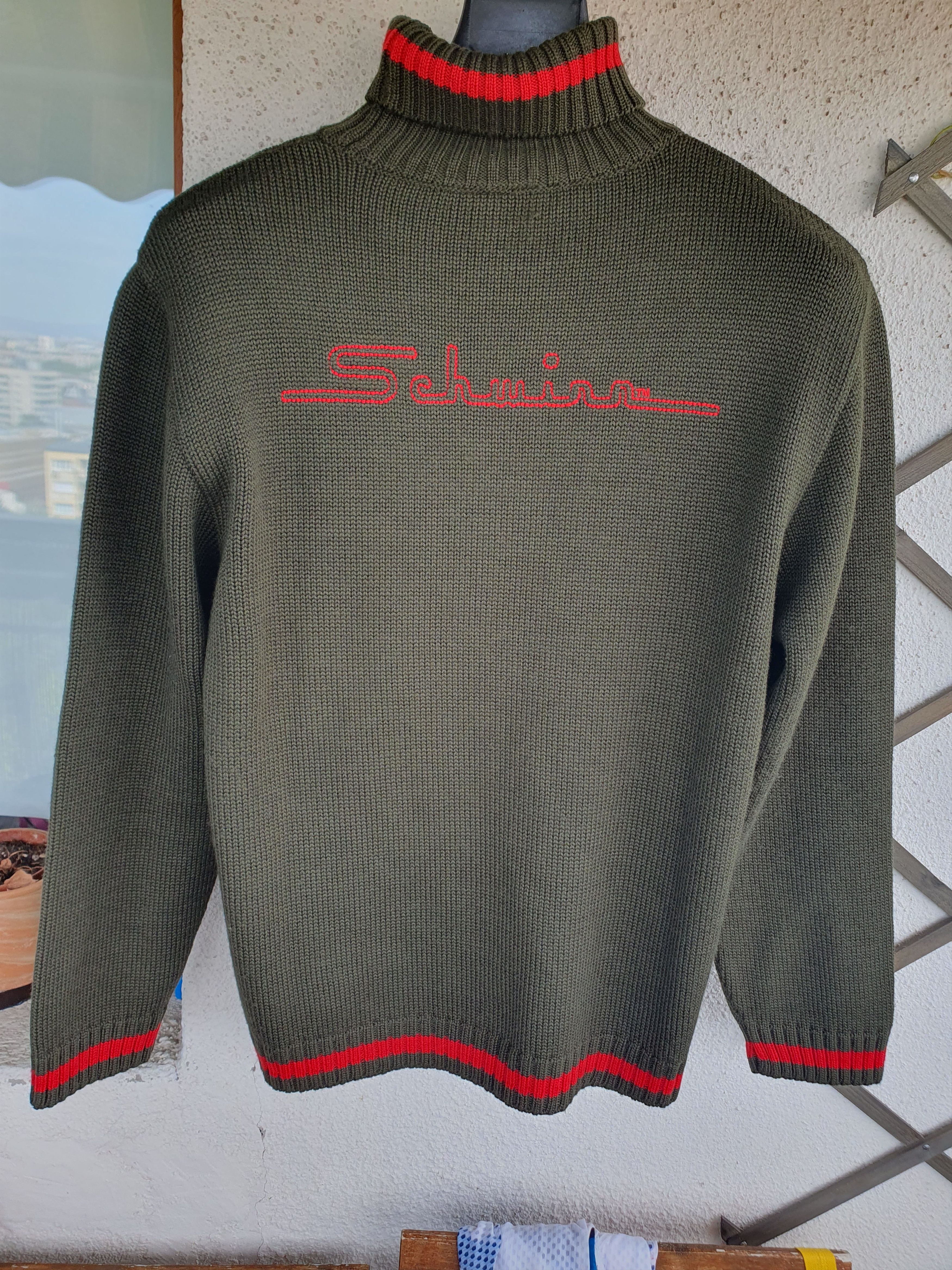 Swagger Schwinn Quality Turtleneck Sweater Spell Out Bike sz M Size US M / EU 48-50 / 2 - 8 Thumbnail