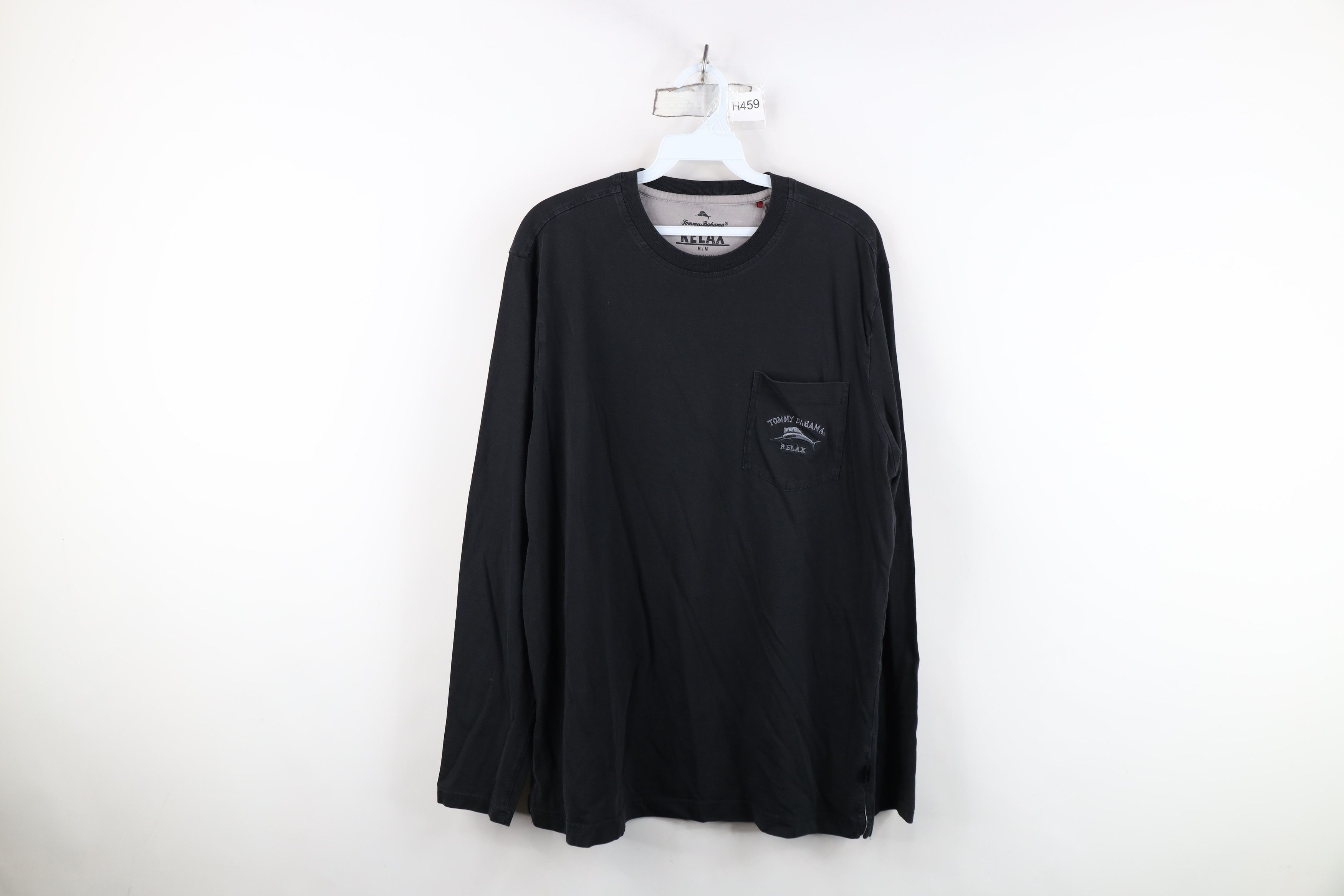 Tommy Bahama Vintage Tommy Bahama Relax Spell Long Sleeve T-Shirt Black Size US M / EU 48-50 / 2 - 1 Thumbnail