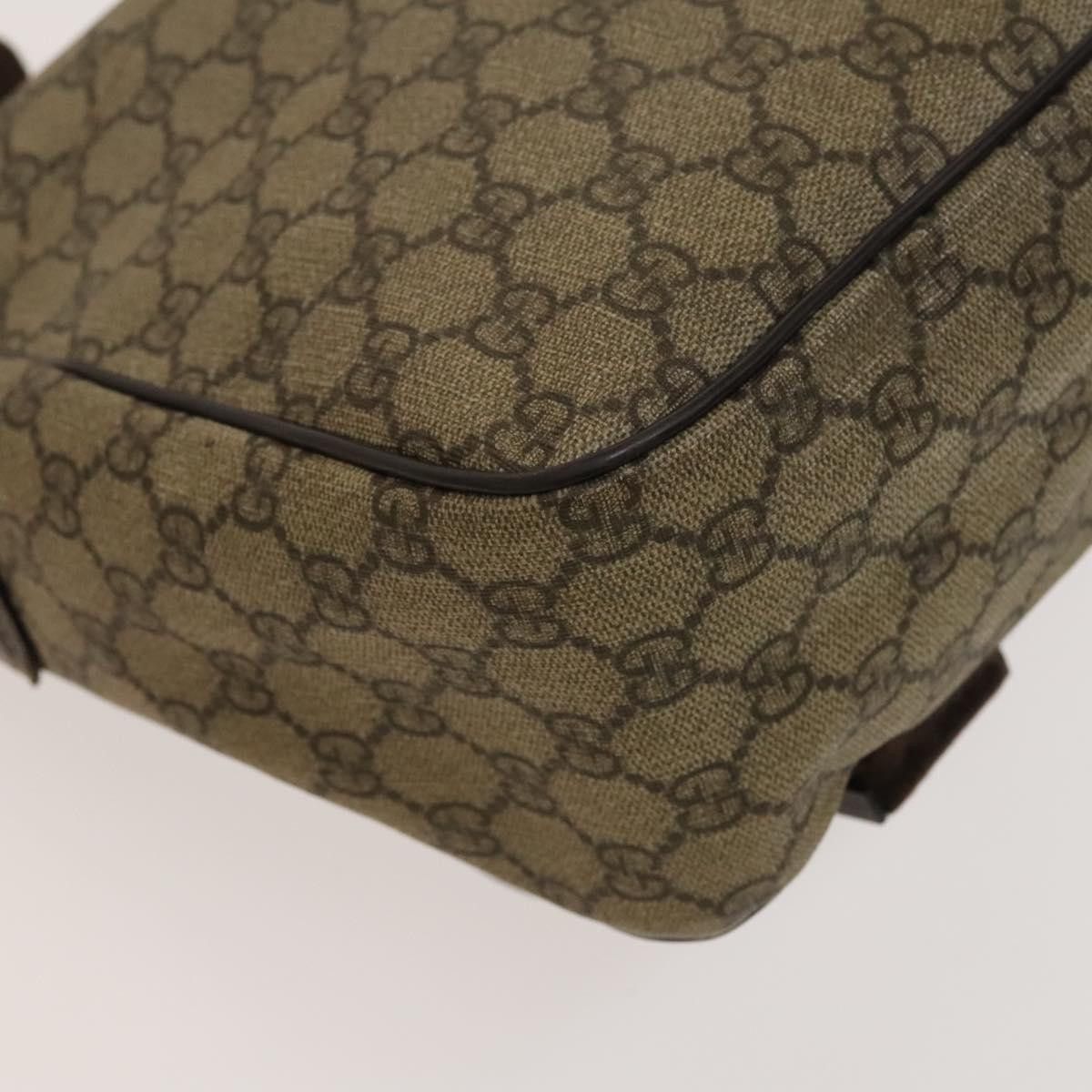 Gucci GUCCI GG Supreme Shoulder Bag Pvc Beige Silver Size ONE SIZE - 14 Thumbnail