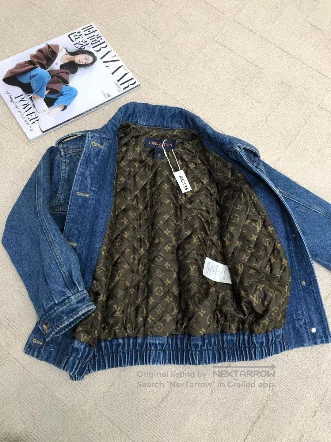Louis Vuitton Louis Vuitton Blue Denim Jacket. Size XXS / US 00 / IT 34 - 6 Thumbnail