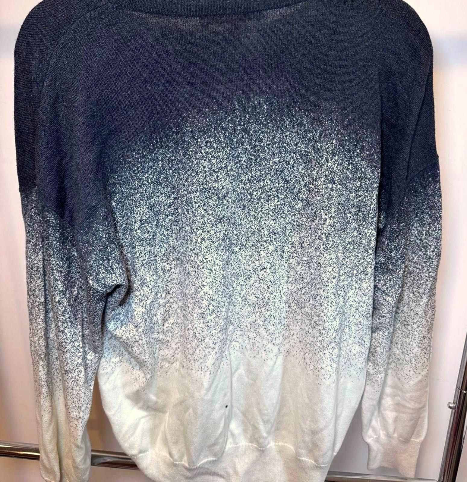 Designer Catherine Malandrino Ombre Knit Sweater - Size L Size L / US 10 / IT 46 - 2 Thumbnail