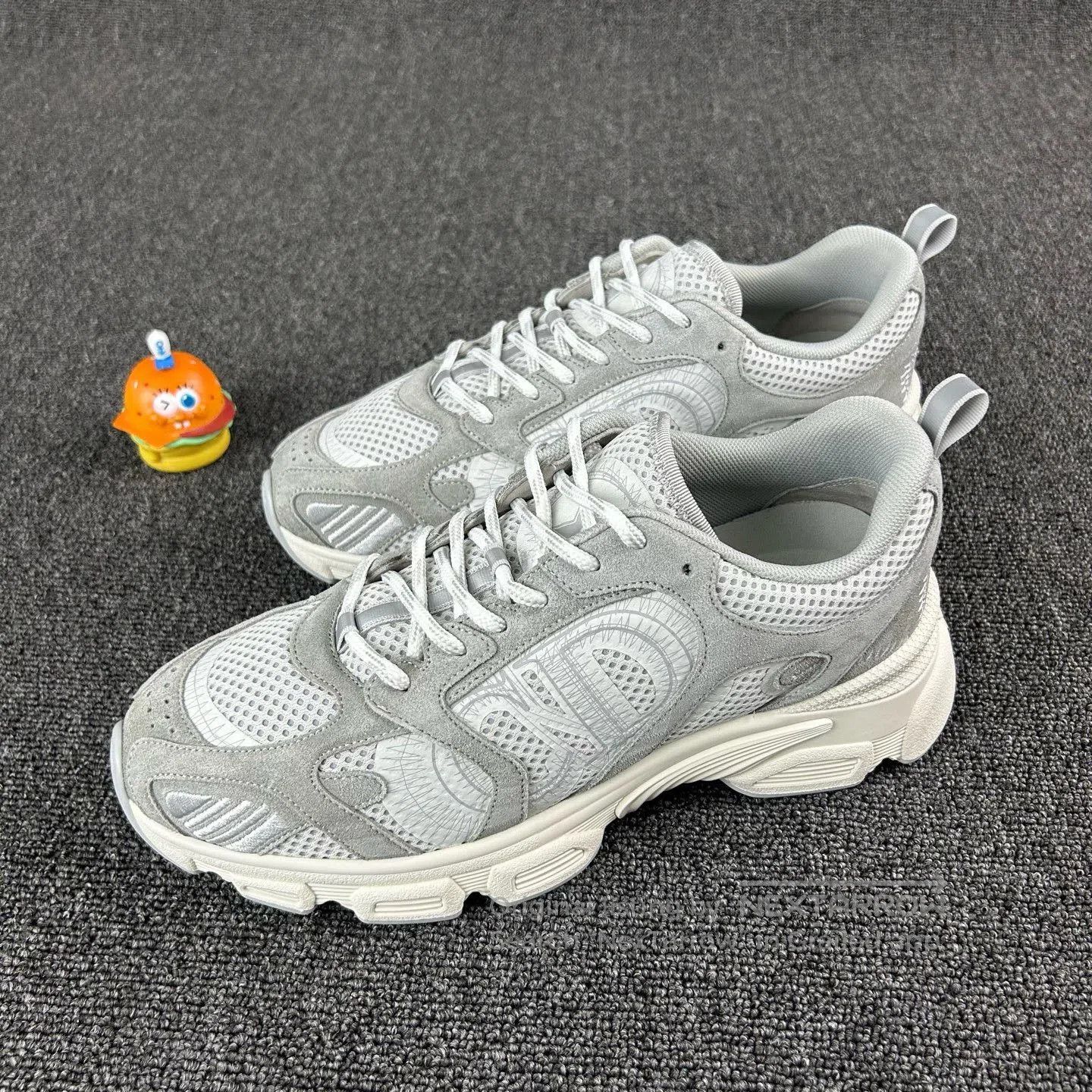 Dior Dior Chrono Gray White Sneakers. Size US 8 / EU 41 - 1 Thumbnail