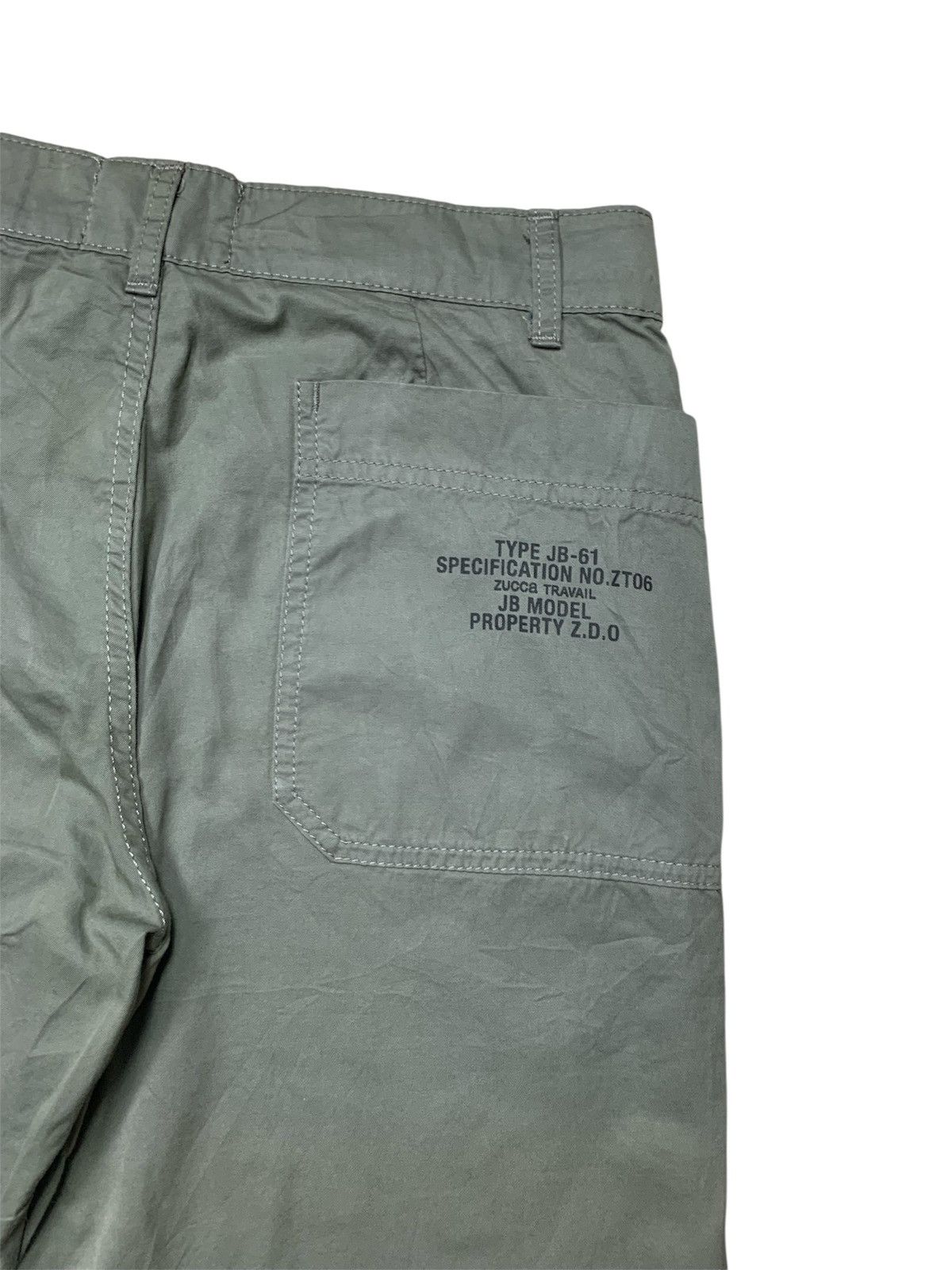 Zucca Zucca by issey miyake wide chinos pants Size US 30 / EU 46 - 3 Thumbnail