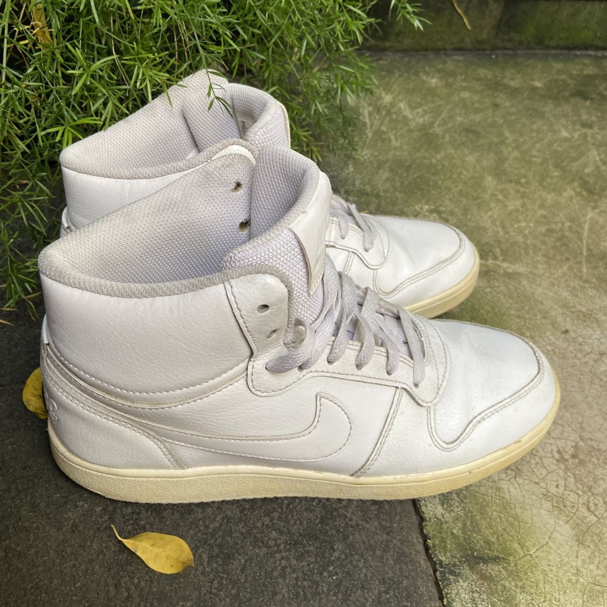 Nike Nike Ebernon Mid 'Triple White AQ1773-100 Size US 8 / EU 41 - 2 Thumbnail