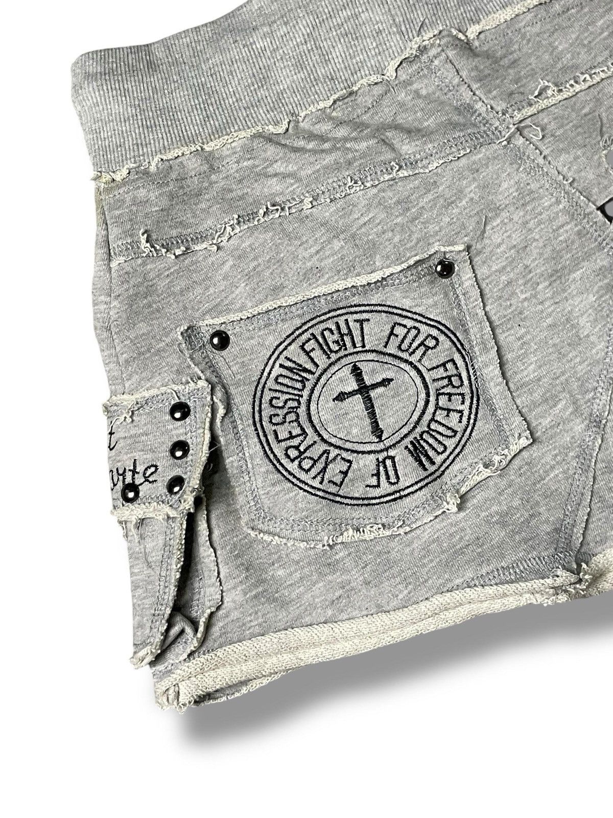 Japanese Brand Love Junkie Punk Mini Skirt (6) Size 23" - 9 Thumbnail
