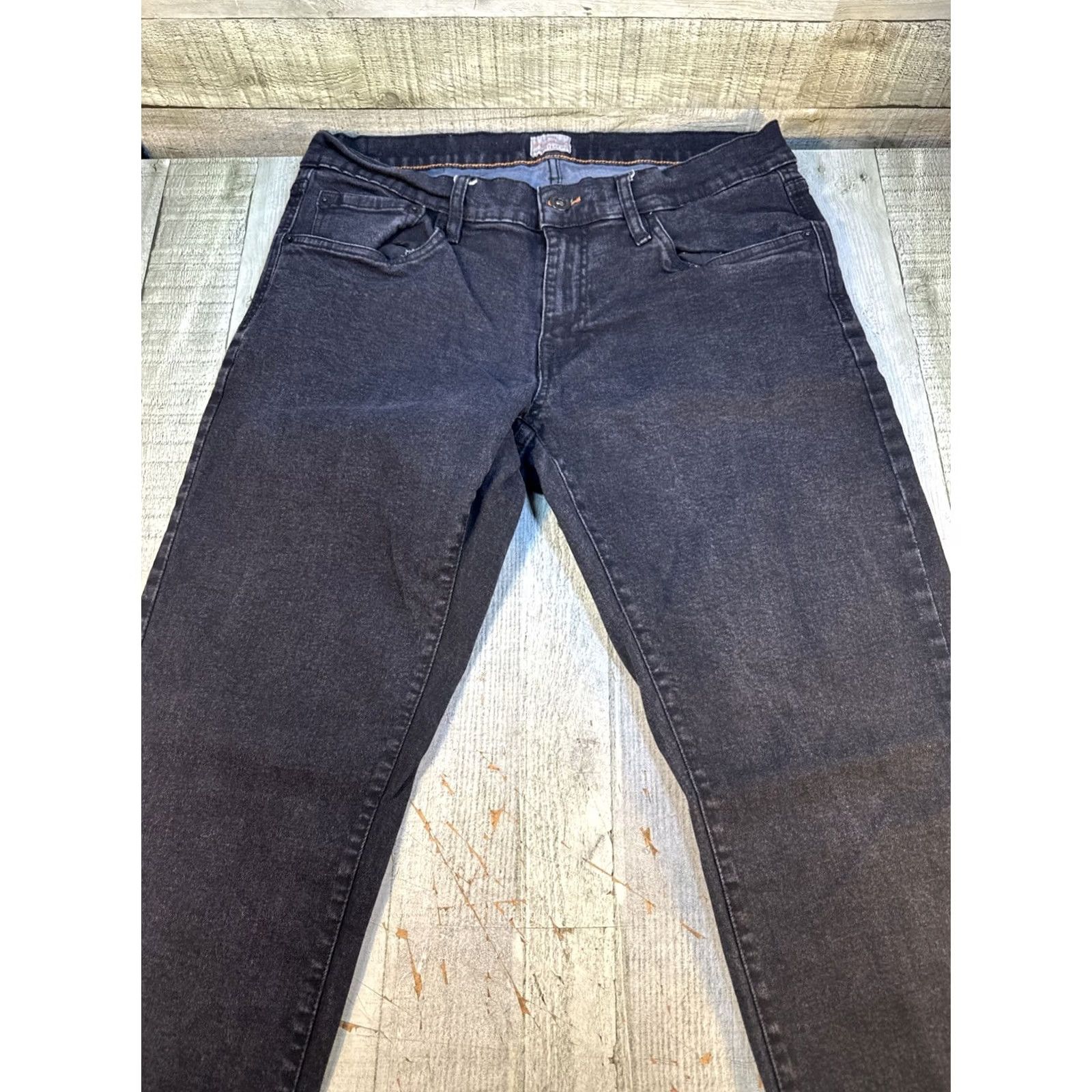 Weatherproof VINTAGE Weatherproof Men Jeans 34x30 Black Straight Mens Size US 34 / EU 50 - 2 Thumbnail