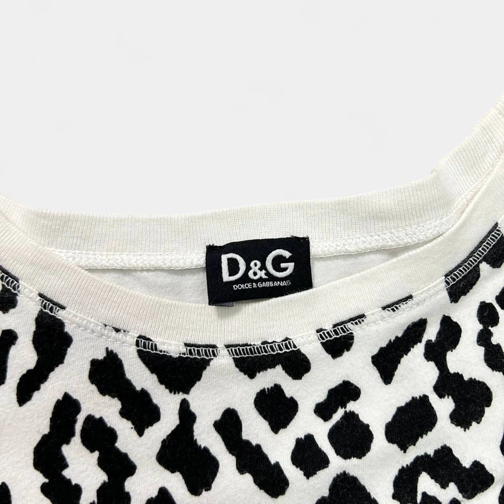 Dolce & Gabbana Dolce & Gabbana Leopard Pop Cotton T-Shirt Size XS / US 0-2 / IT 36-38 - 5 Thumbnail