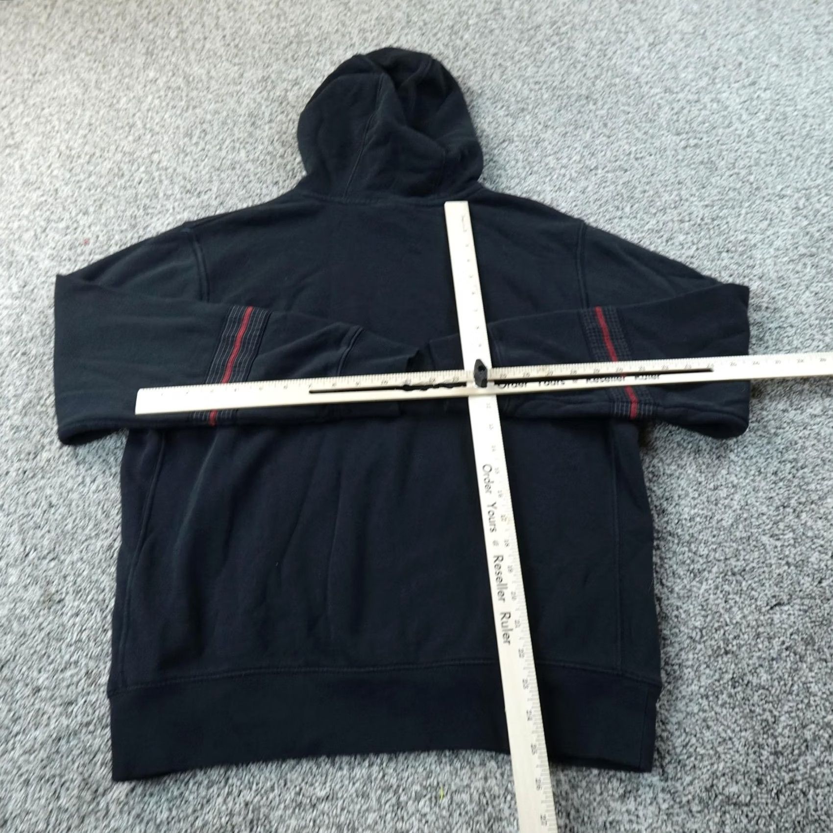 Nike Nike Hoodie Mens M Black Graphic Swoosh Logo Pullover Sweatshirt Sweater Gym Size US M / EU 48-50 / 2 - 6 Thumbnail