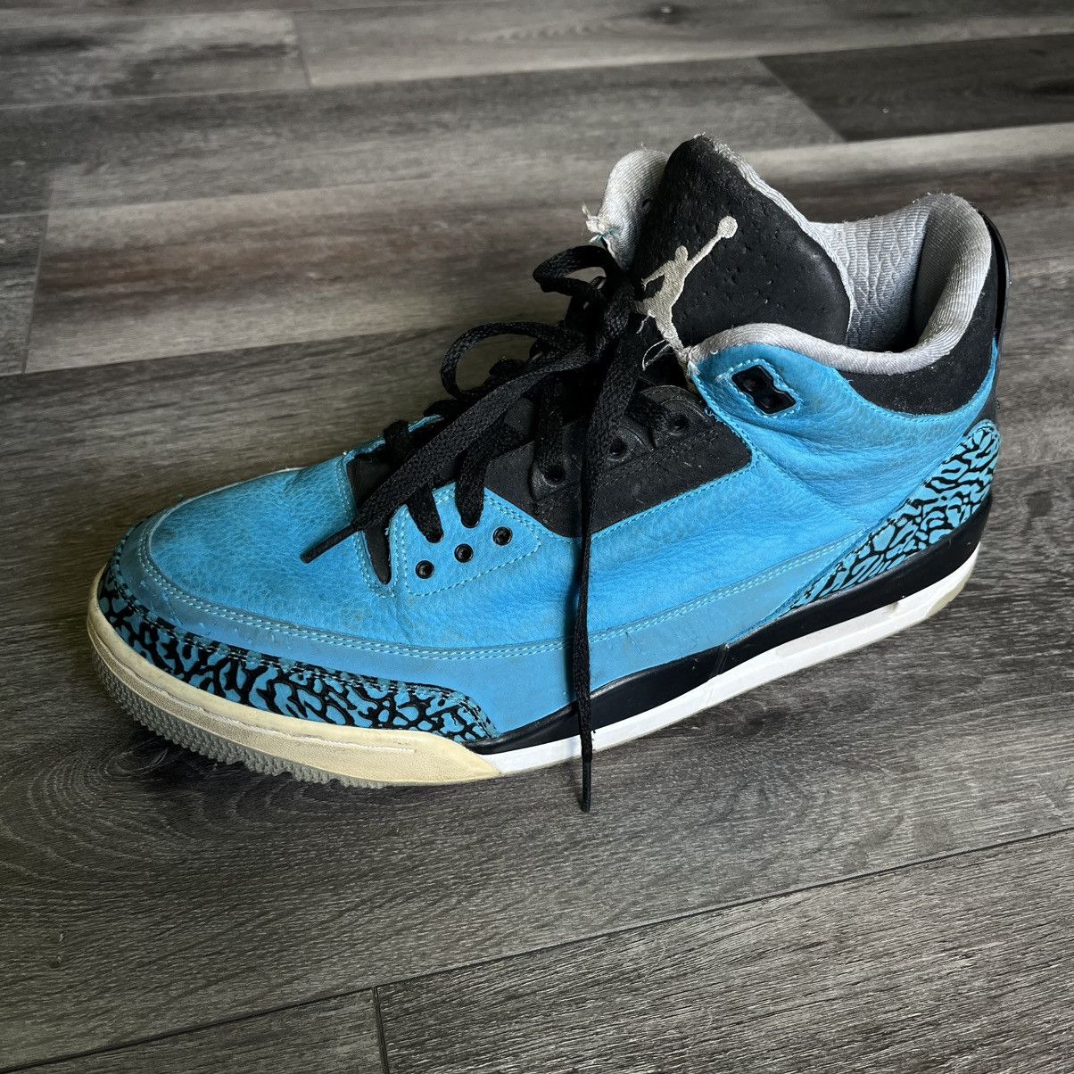 Jordan Brand Air Jordan 3 Retro Powder Blue Mens Shoes 136064-406 Size 13 Size US 13 / EU 46 - 8 Thumbnail