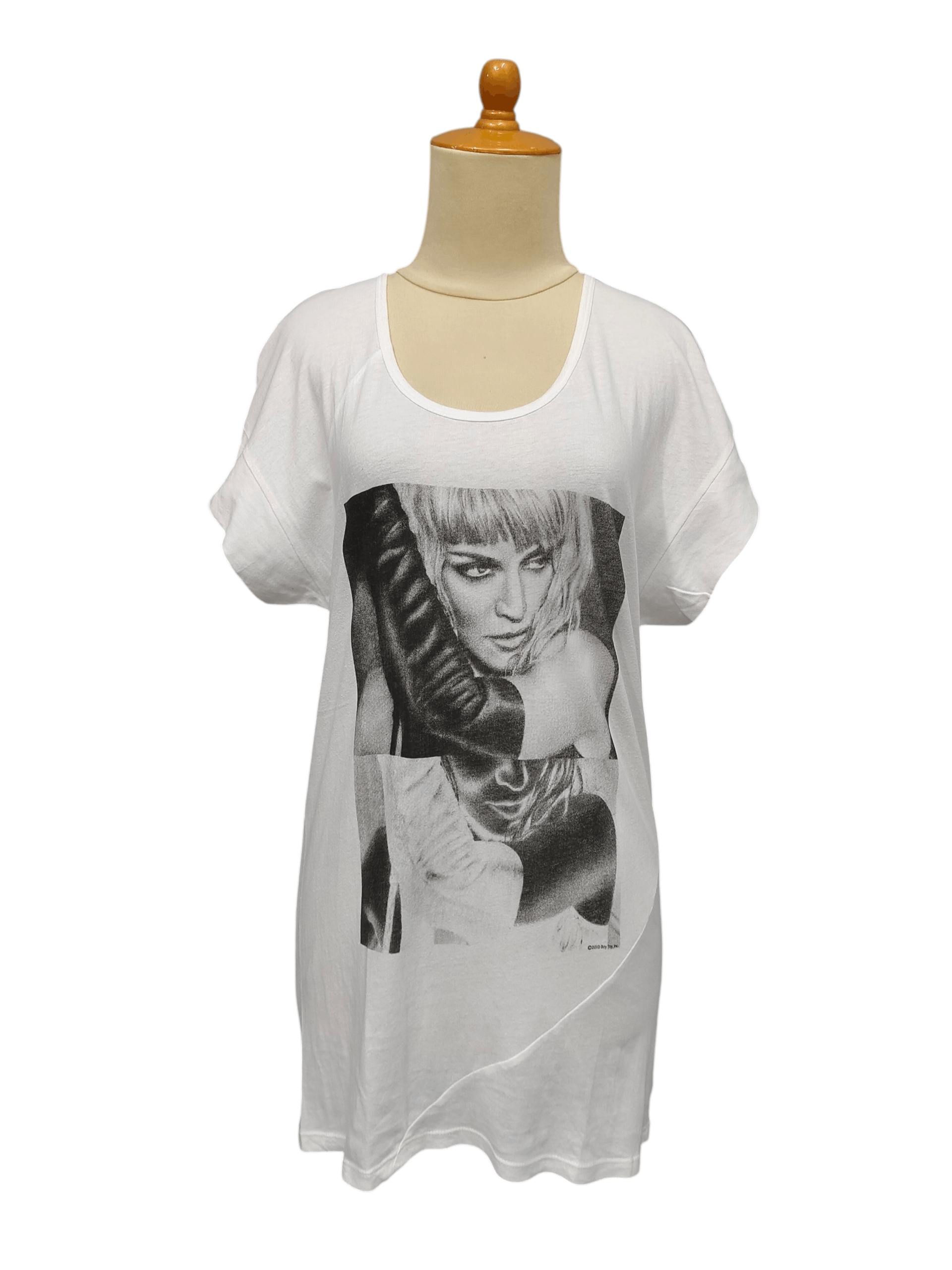 Japanese Brand MURUA🇯🇵 Boy Toy Inc Licensed Photo Print Cut & Sew Panel Size M / US 6-8 / IT 42-44 - 1 Thumbnail
