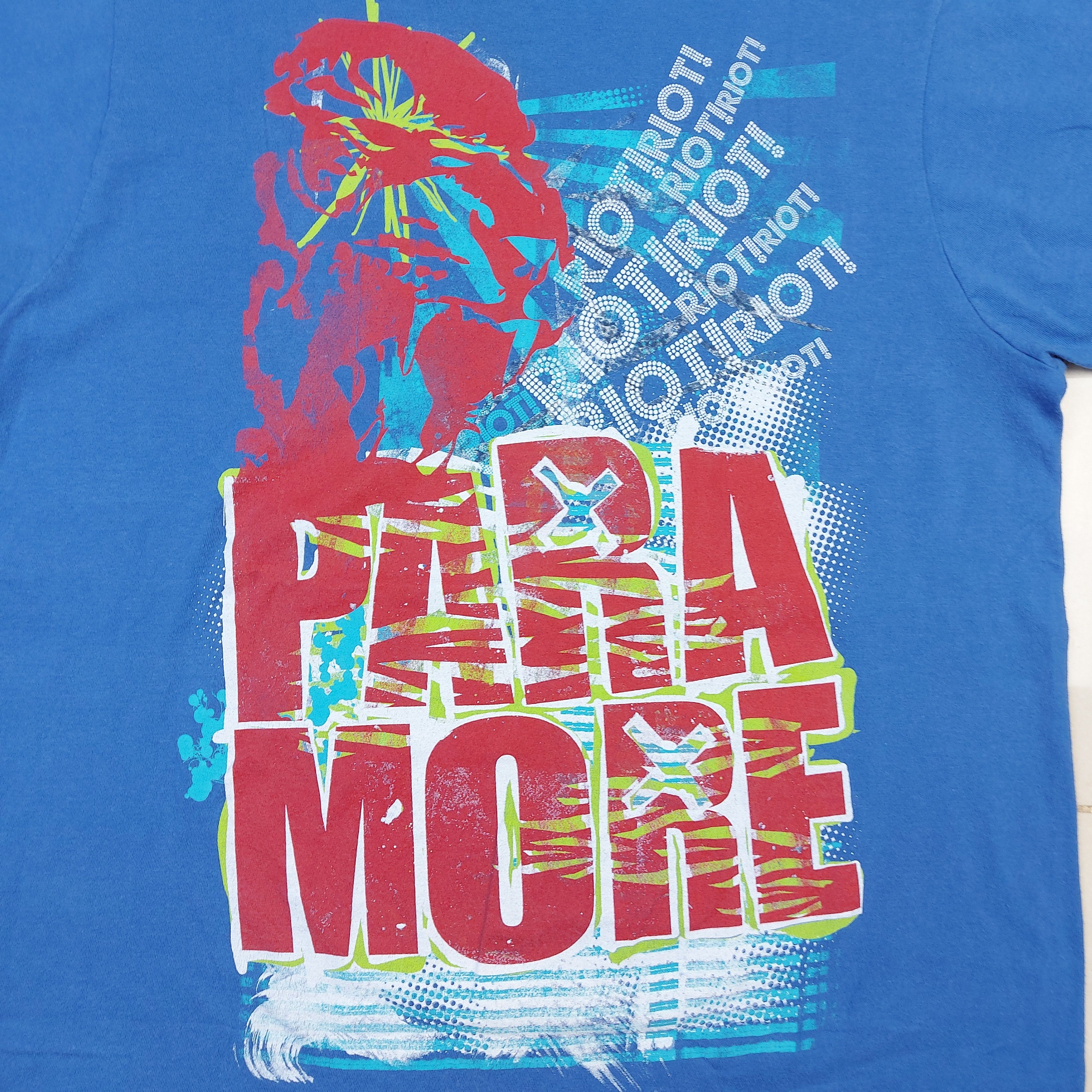 Band Tees Vintage 2007 Paramore Band Riot Album Emo Scene MySpace TEE Size US M / EU 48-50 / 2 - 2 Thumbnail