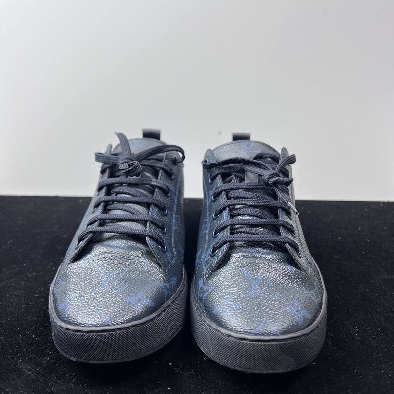 Louis Vuitton Louis Vuitton Black High-Top Casual Sneakers - Size US 8 / EU 41 - 2 Thumbnail