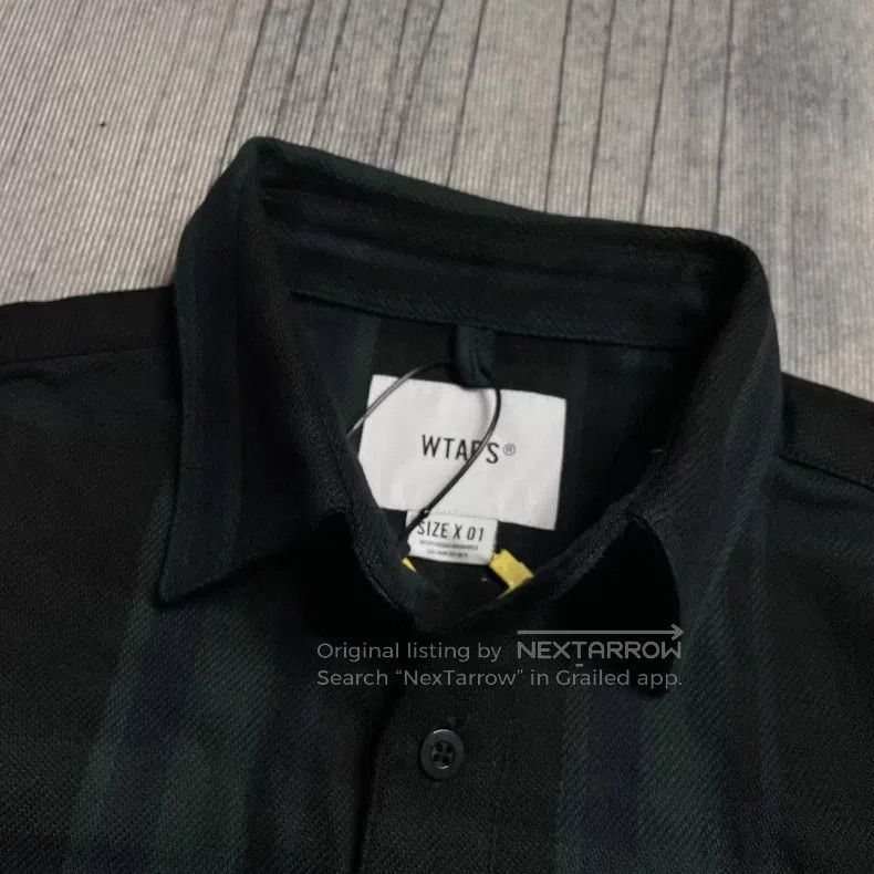 Wtaps Wtaps Retro flannel plaid long-sleeve shirt Size US S / EU 44-46 / 1 - 4 Thumbnail