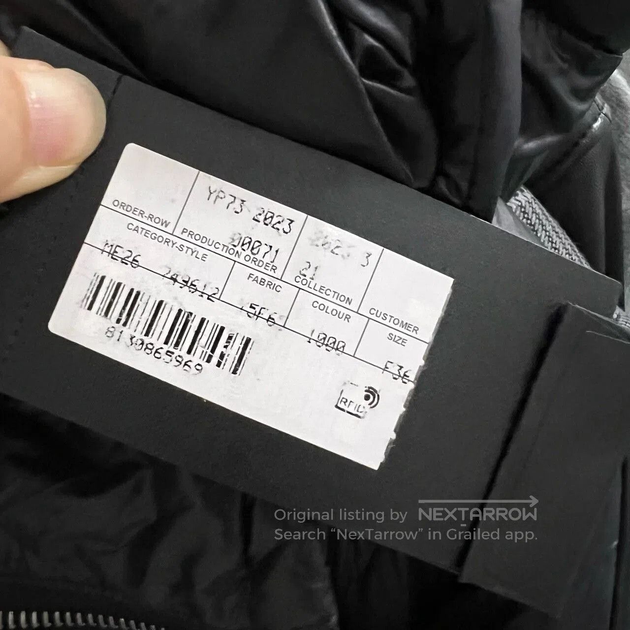 Saint Laurent Paris saint laurent black hooded down jacket. Size US S / EU 44-46 / 1 - 3 Thumbnail