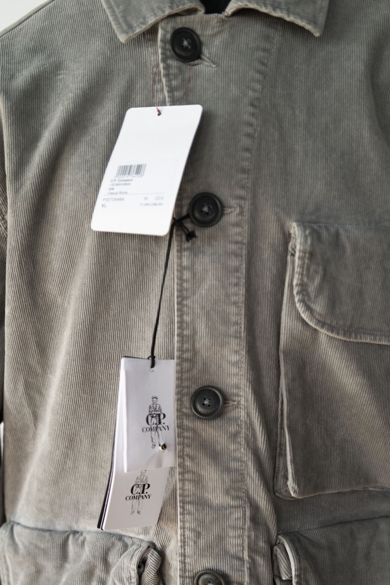 C.P. Company C.P. Company Corduroy Taupe Jacket XL Size US XL / EU 56 / 4 - 2 Thumbnail