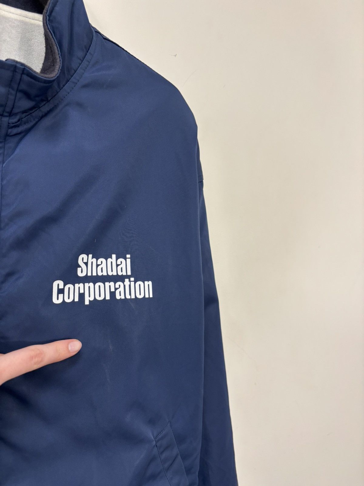 Japanese Brand Vintage Japanese 1990s Big Farm Logo Rare Blue Bomber Jacket Size US L / EU 52-54 / 3 - 10 Thumbnail