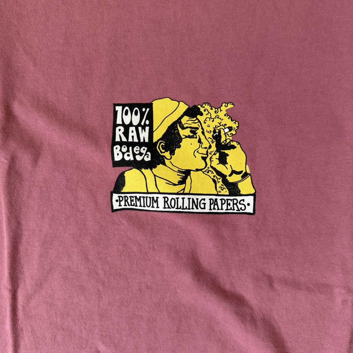 Bodega Bodega Brand Men’s Premium Rolling Papers T-Shirt. Size US L / EU 52-54 / 3 - 3 Thumbnail