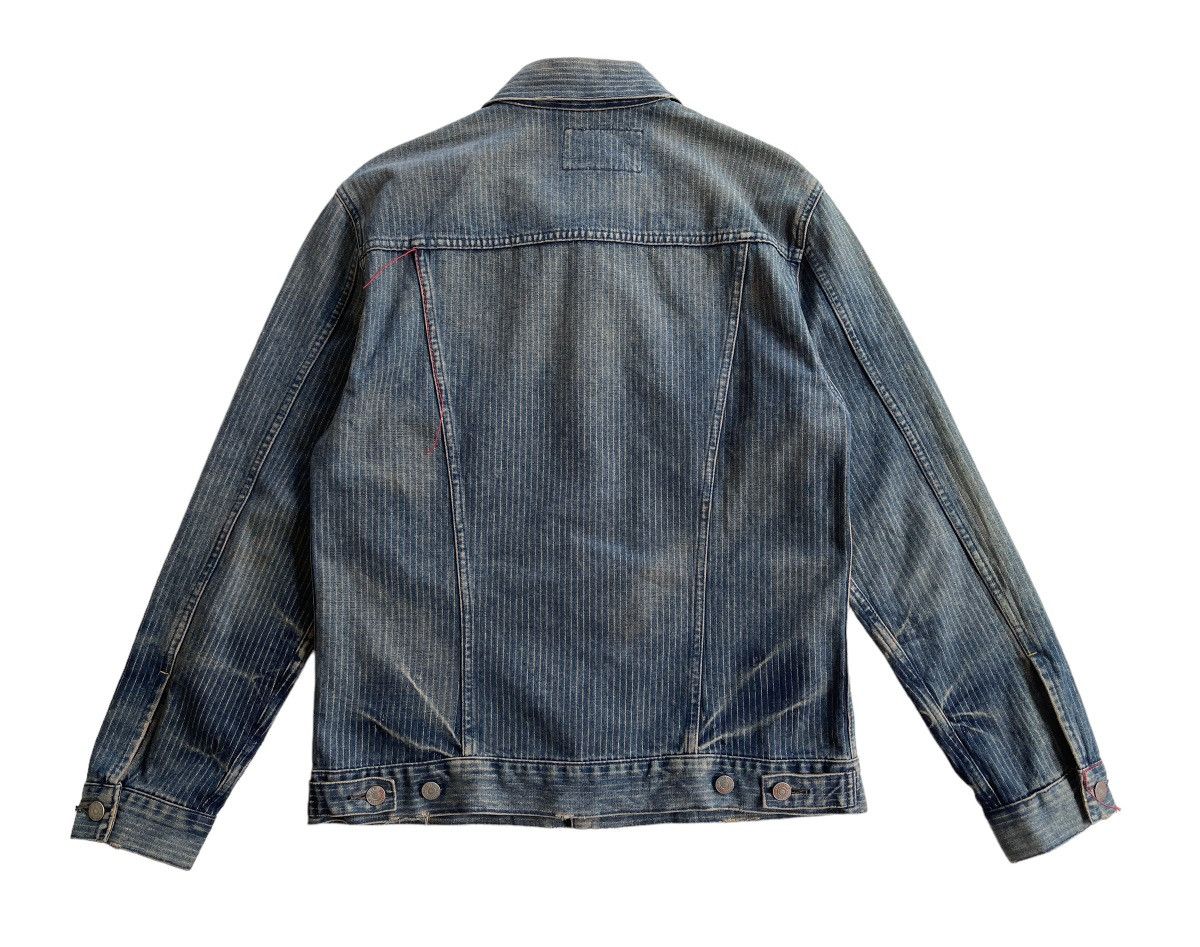 Levi's Vintage Clothing Levis Redloop Hickory Stripe Denim Jacket Size US M / EU 48-50 / 2 - 3 Thumbnail