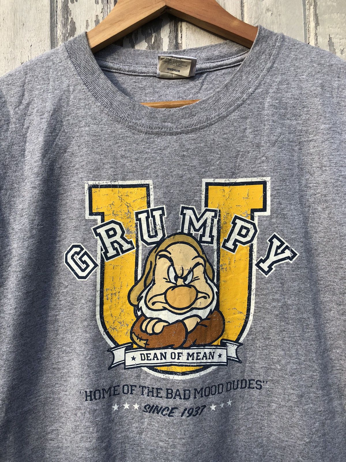 Disney × Japanese Brand × Vintage Vintage Y2K University Of Grumpy Disney Tshirt Size US L / EU 52-54 / 3 - 2 Thumbnail
