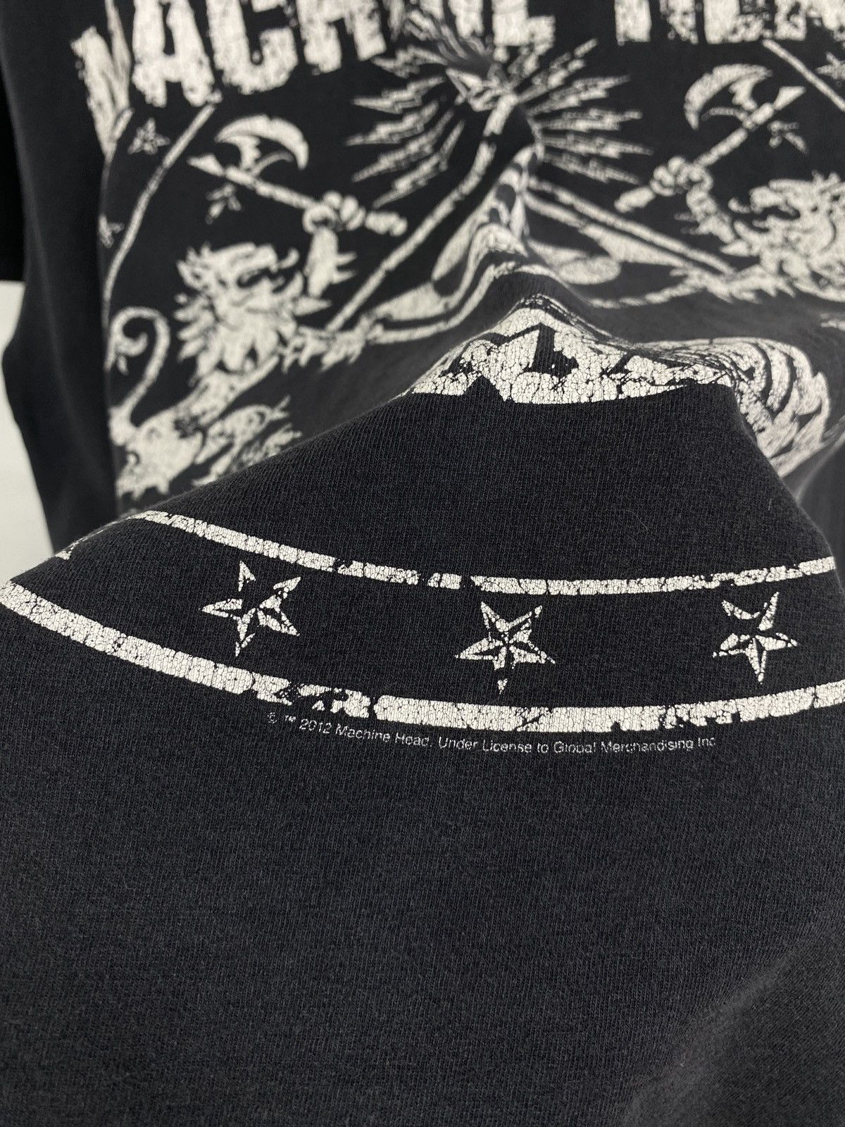 Band Tees 🇺🇸 Vintage Machine Head 2012 Thrash Metal Metalcore T-Shirt Size US L / EU 52-54 / 3 - 5 Thumbnail
