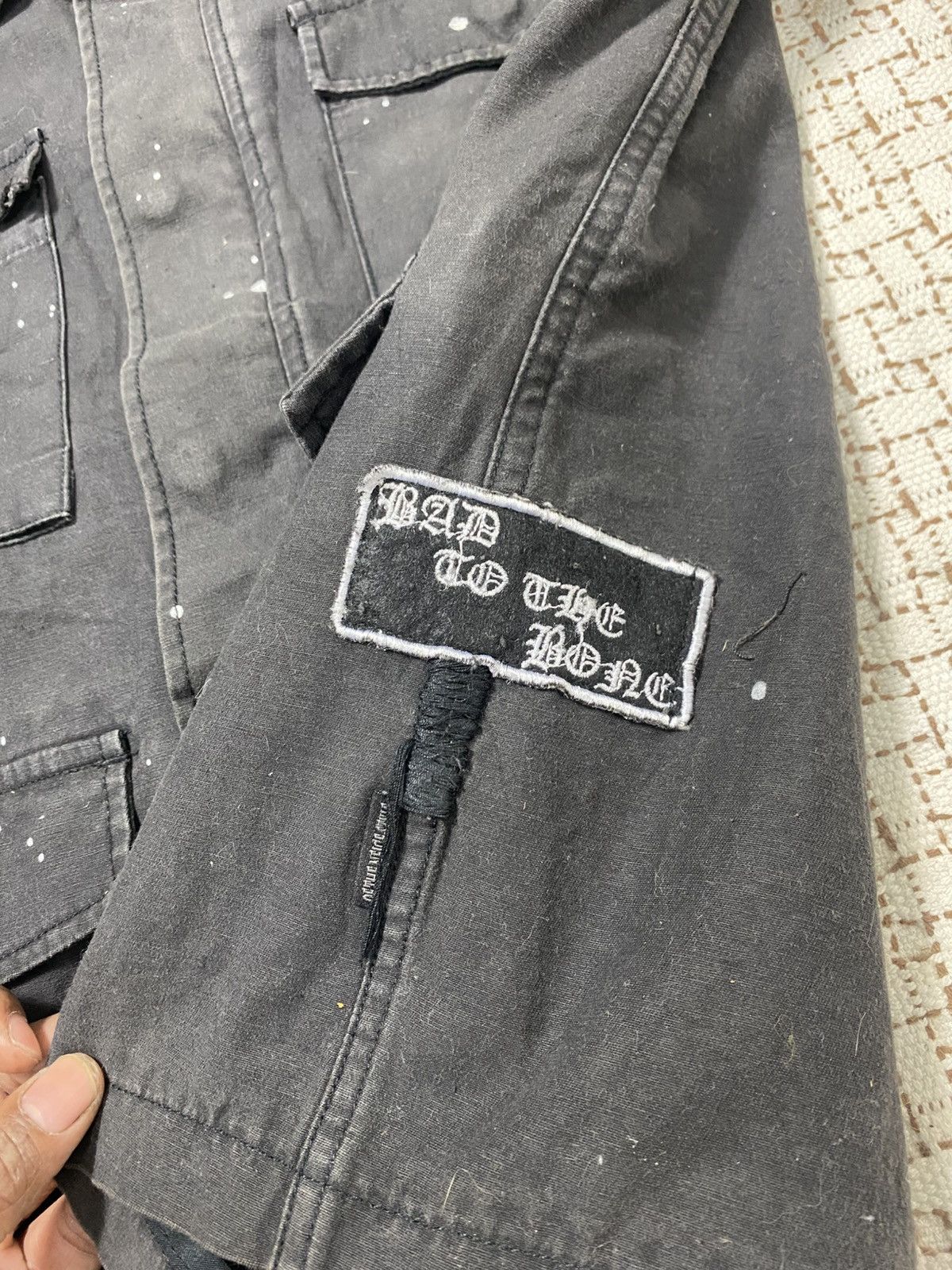 Japanese Brand Of The Neige Style Splash Paint Zipper Punk Jacket Size US S / EU 44-46 / 1 - 9 Thumbnail