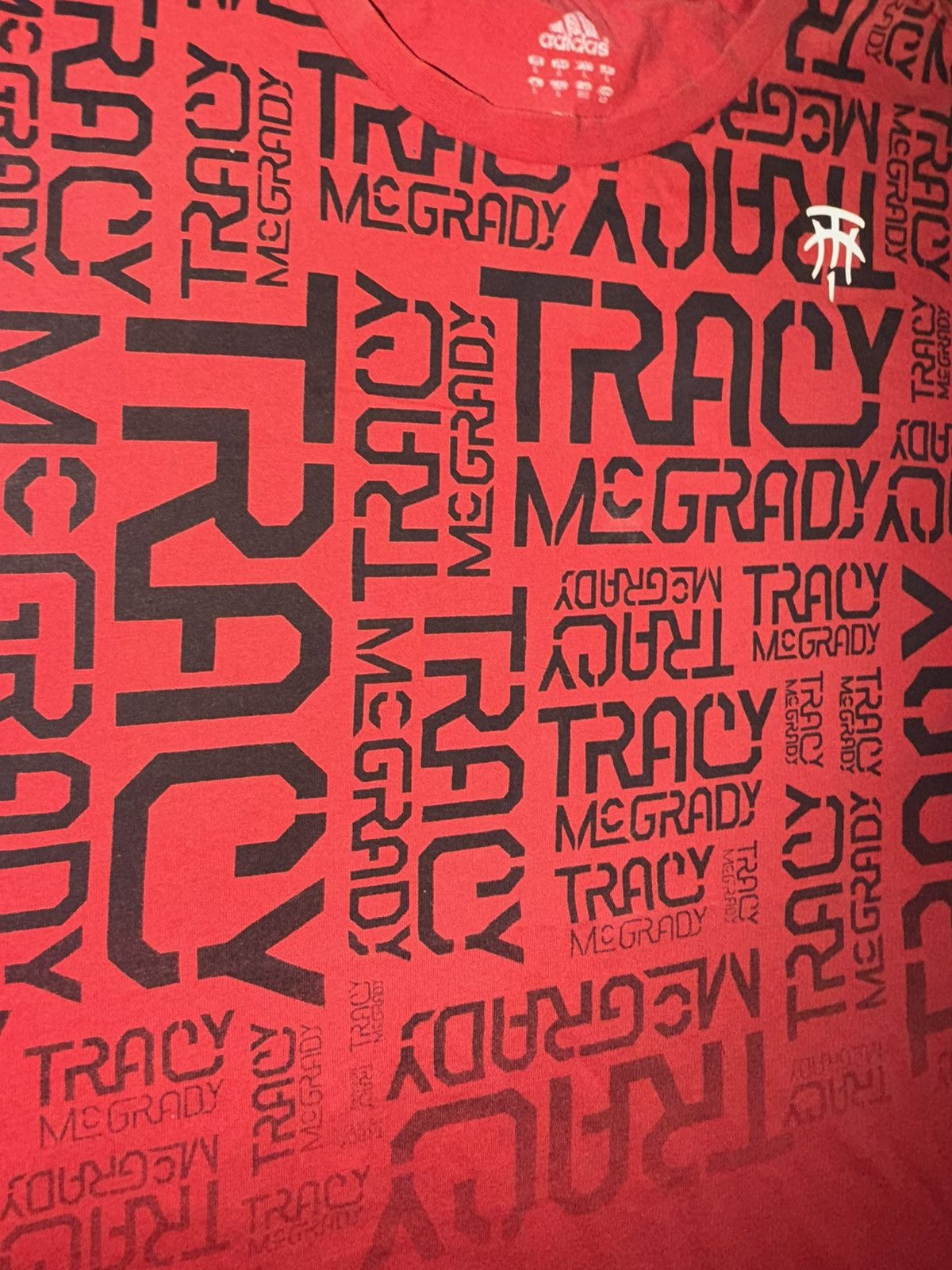 Adidas Vintage Tracy McGrady Houston Rockets Adidas t-shirt large Size US L / EU 52-54 / 3 - 4 Thumbnail