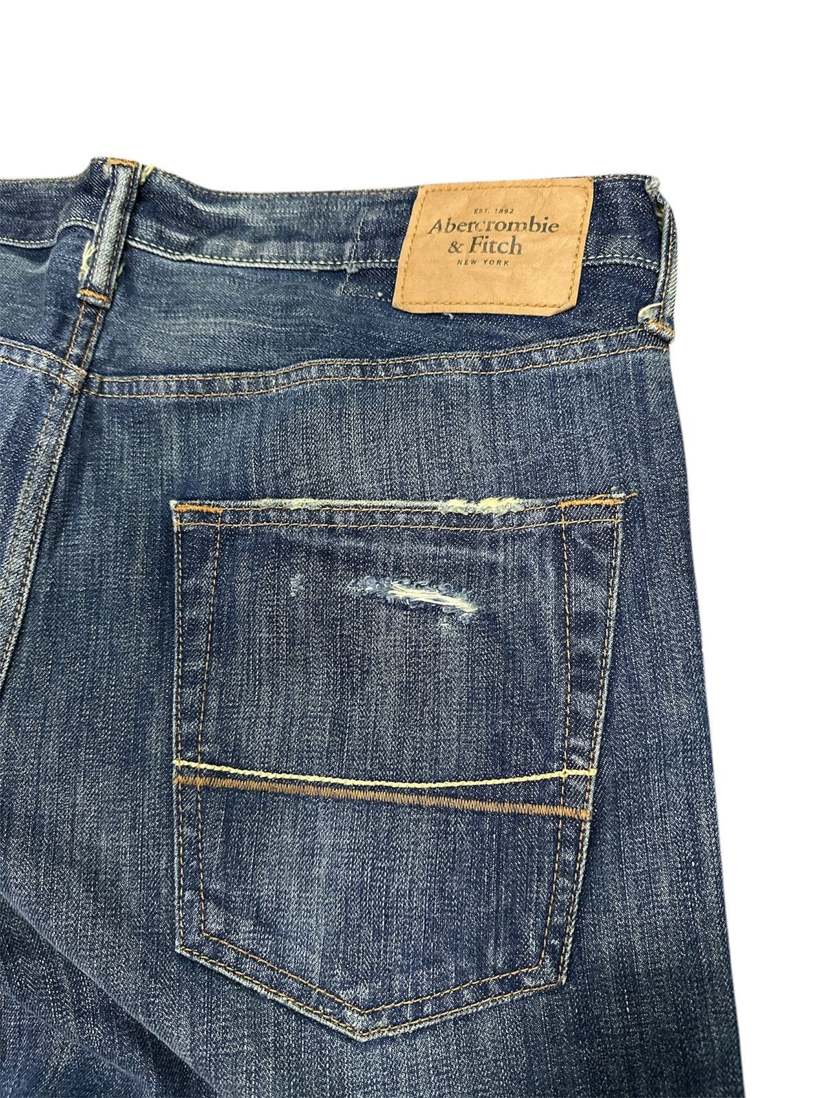 Kapital Distress Denim Abecrombie & fitch bootcut . Size US 34 / EU 50 - 3 Thumbnail
