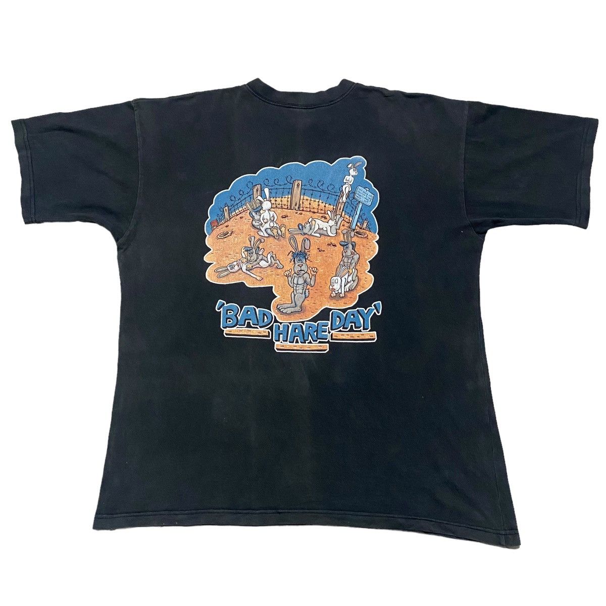 Vintage Vintage Bad Boy Shirt Fucking Rabbit Size US XL / EU 56 / 4 - 2 Thumbnail