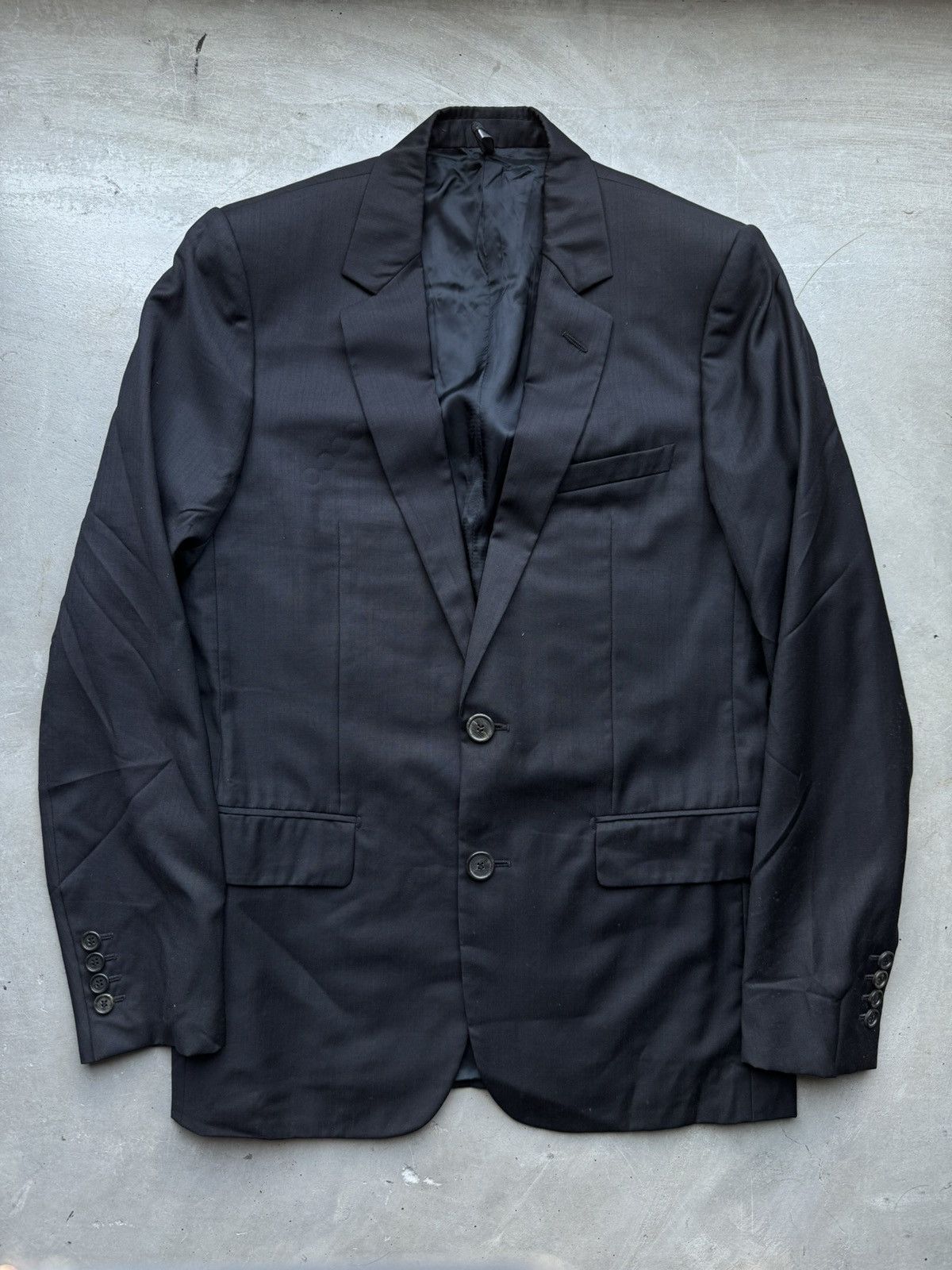 Dior Christian Dior Pre-Owned 2000s narrow lapels blazer Size 48S - 2 Thumbnail