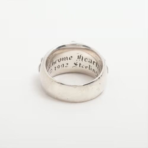 Chrome Hearts US10-10.5 Chrome Hearts Floral Cross ring 21 Size ONE SIZE - 2 Thumbnail