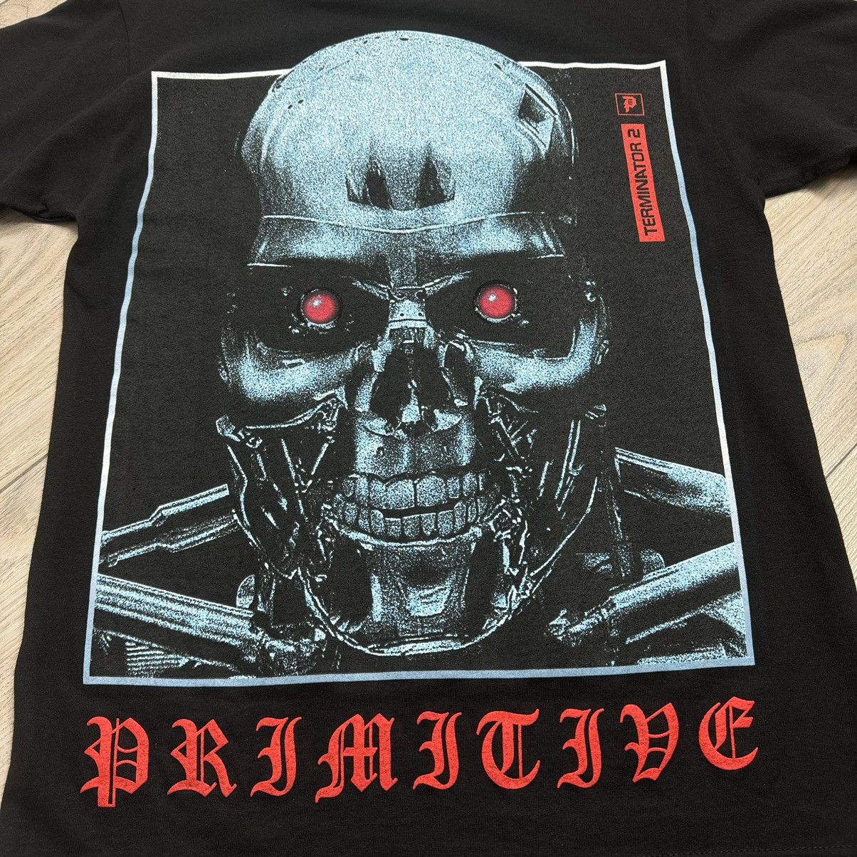 Primitive Crazy Primitive x Terminator 2 Machine Skeleton T-Shirt Size US S / EU 44-46 / 1 - 8 Thumbnail