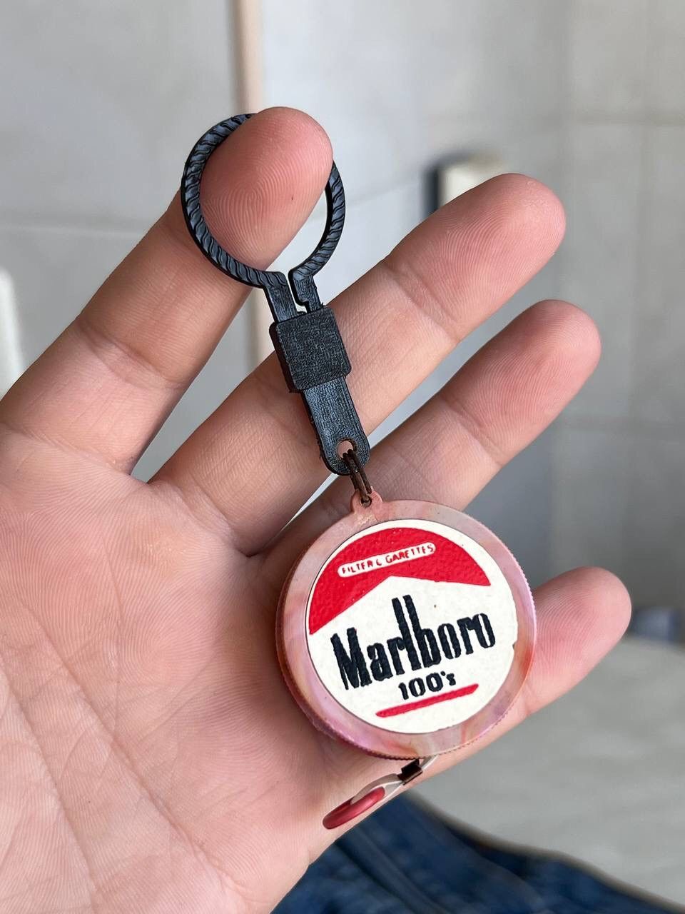 Marlboro × Vintage Vintage Marlboro 80s Pocket Key Ruler 100 cm very rare Size ONE SIZE - 9 Thumbnail