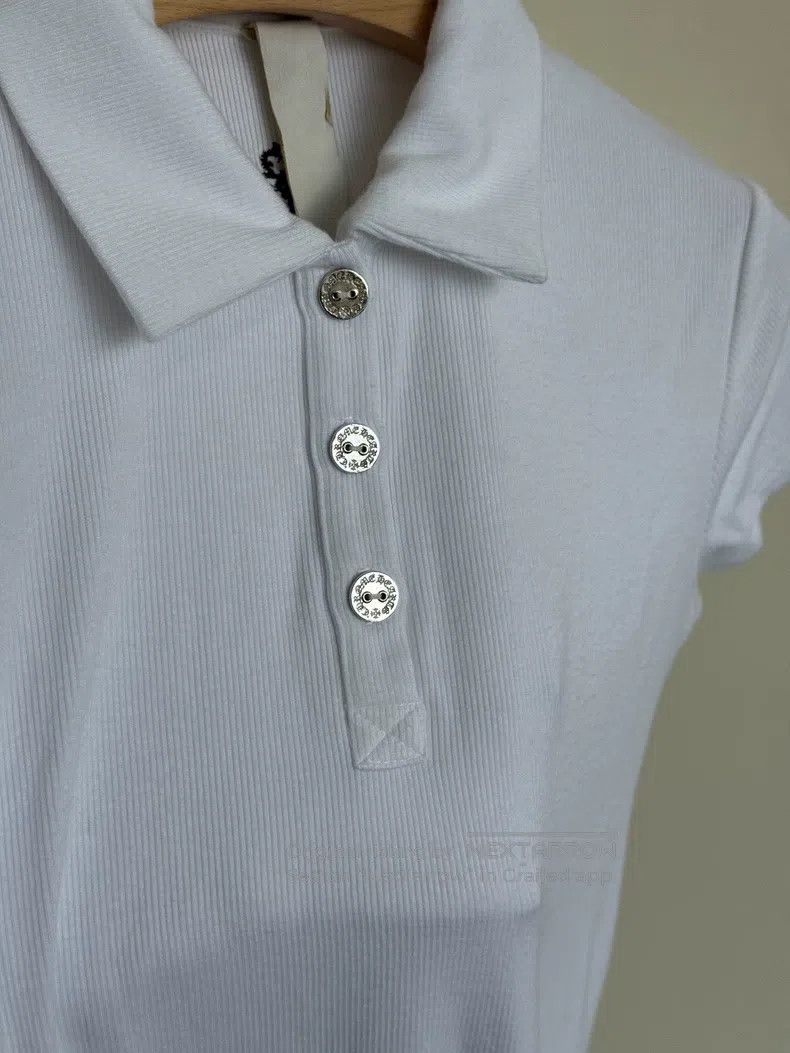 Chrome Hearts CHROME HEARTS Size XS Polo neck dress short sleeve Size XS / US 0-2 / IT 36-38 - 4 Thumbnail