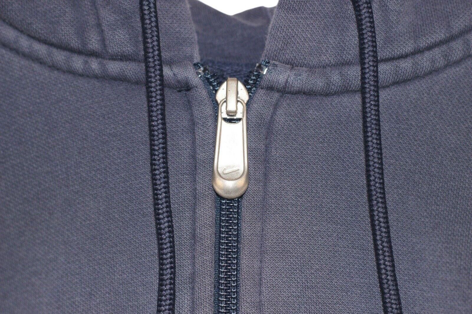 Nike Vintage Nike Y2K Blue Two Tone Full Zip Hoodie Sz L RARE Size US 34 / EU 50 - 3 Thumbnail