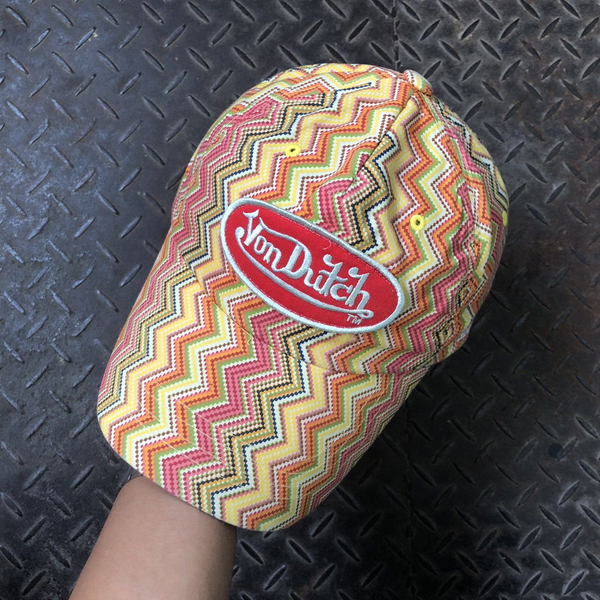 Vintage 🚫 SOLD 🚫 Von Dutch Navajo Pattern Hat Size ONE SIZE - 2 Thumbnail