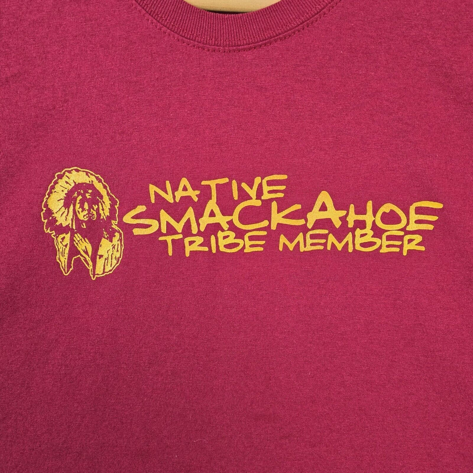 Other Vintage Native SmackAhoe Tribe Shirt Size XL Funny Indian Size US XL / EU 56 / 4 - 4 Thumbnail