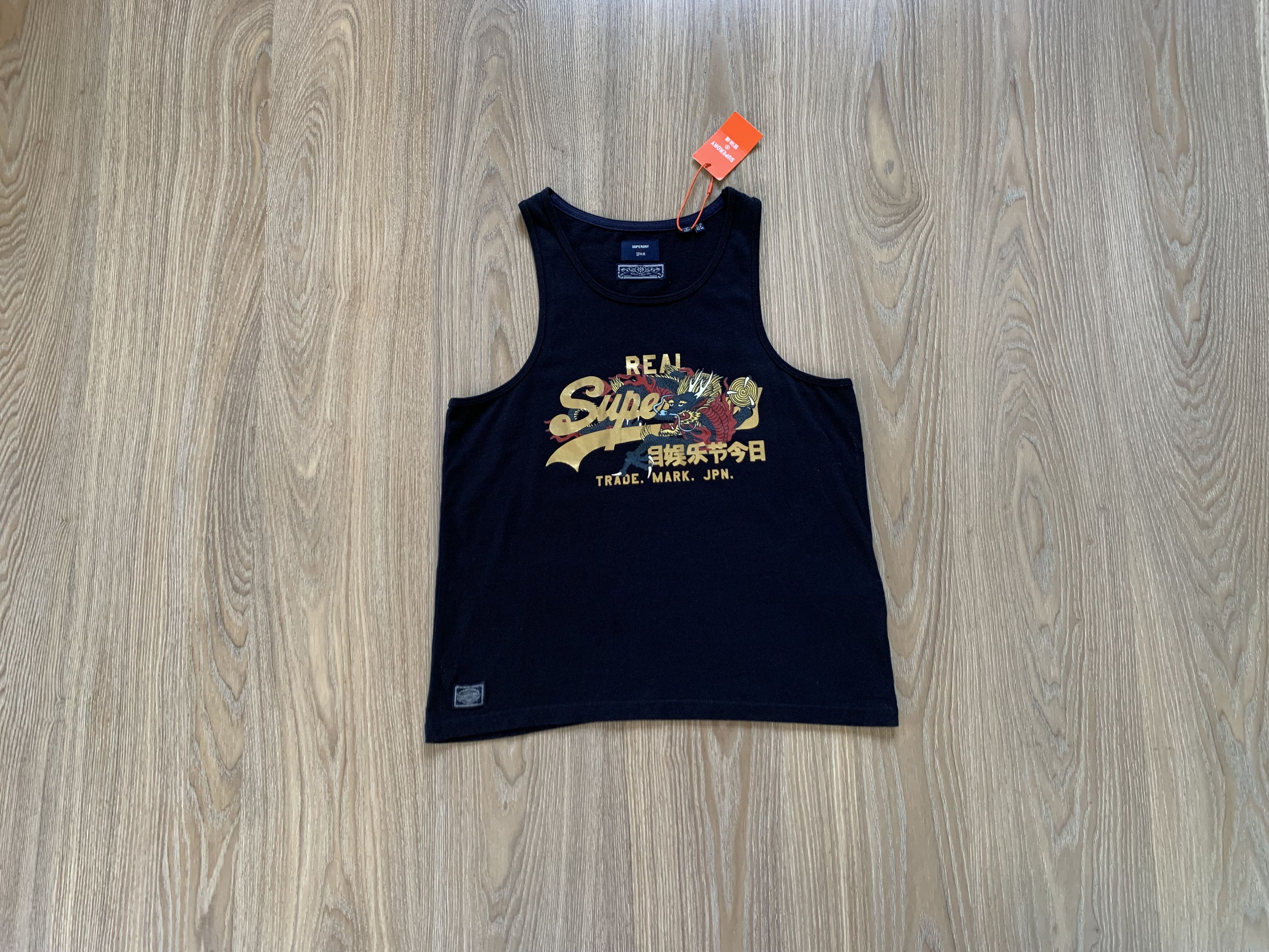 Superdry Superdry Vintage Logo Narrative Vest Top Size M / US 6-8 / IT 42-44 - 1 Thumbnail