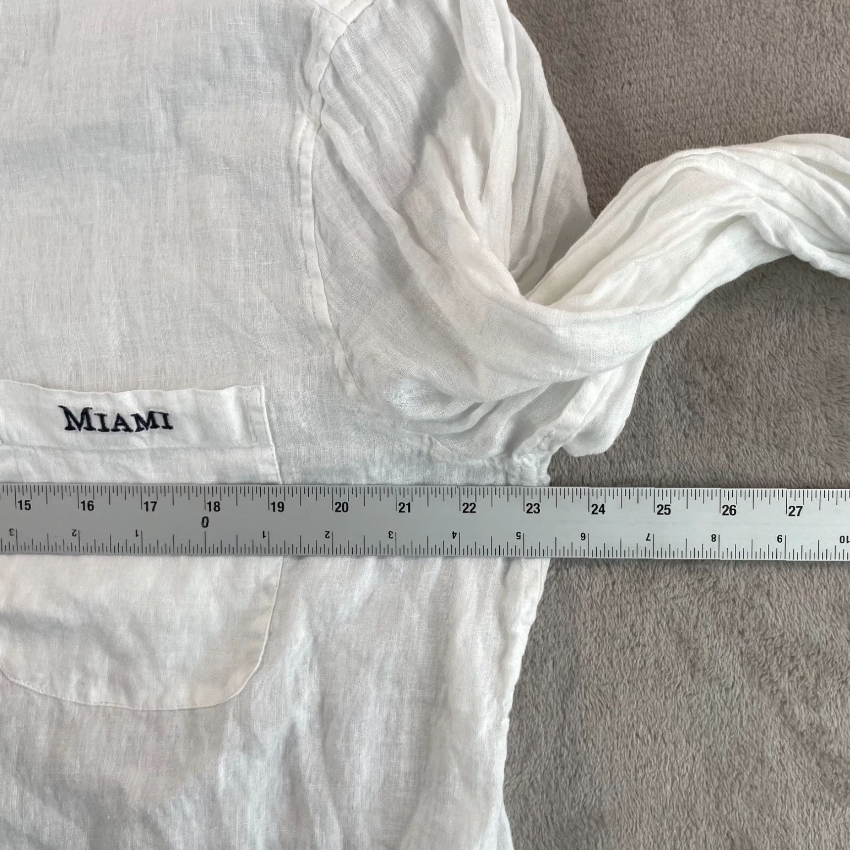 Vineyard Vines VINEYARD VINES Shirt Men XL White Linen Long Sleeve Beach NWOT Size US XL / EU 56 / 4 - 5 Thumbnail