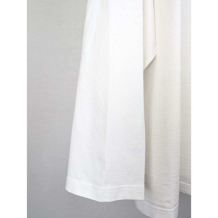 Balenciaga o1rshd1 Q:2 / Oversize Long Sleeve T-Shirt in White Size US XL / EU 56 / 4 - 6 Thumbnail