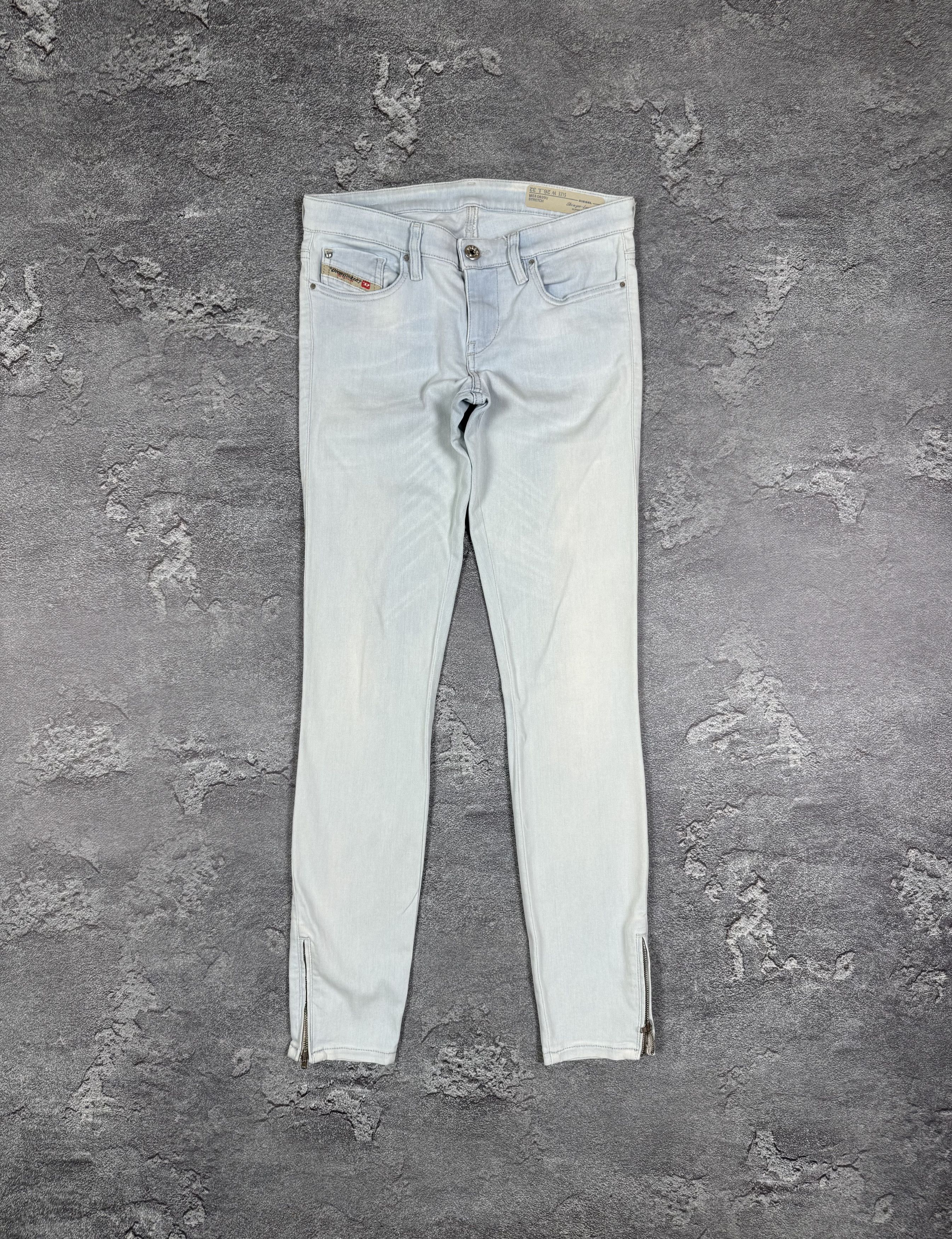 Diesel If Six Was Nine Diesel Women's Stone Washed Jeans Size 26 Size 26" / US 2 / IT 38 - 1 Thumbnail